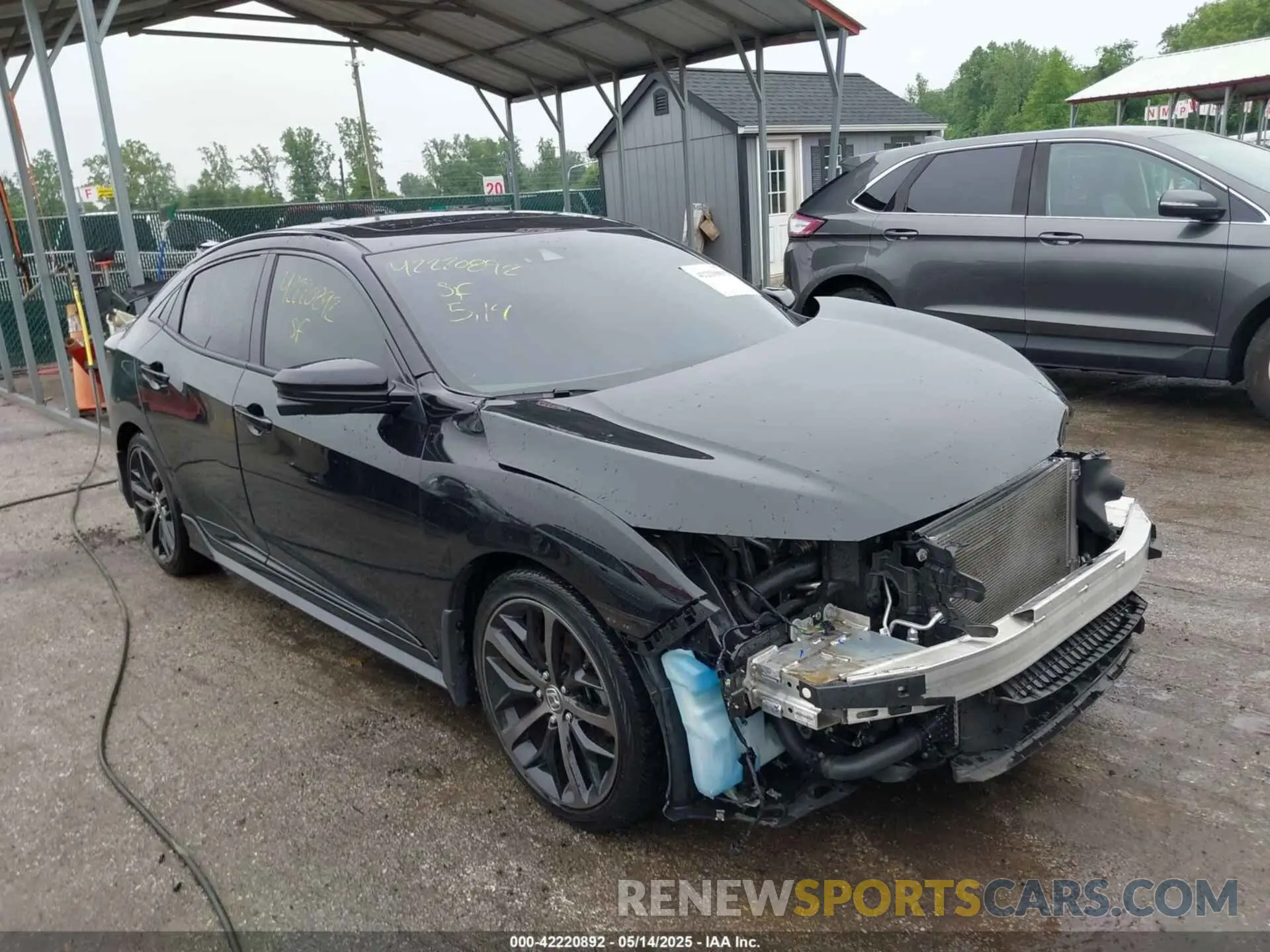 1 Фотография поврежденного автомобиля SHHFK7H91MU203890 HONDA CIVIC 2021