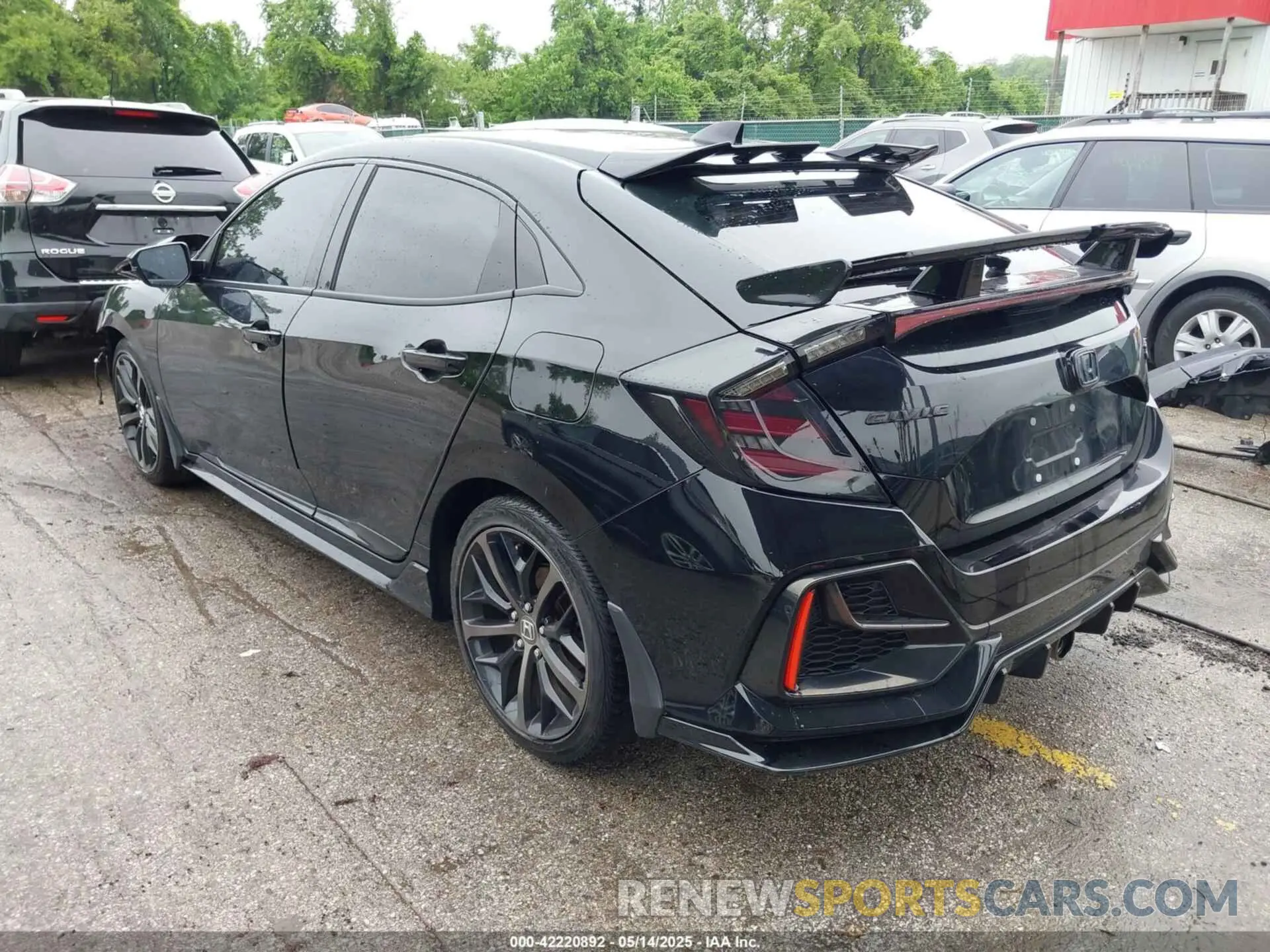 3 Фотография поврежденного автомобиля SHHFK7H91MU203890 HONDA CIVIC 2021