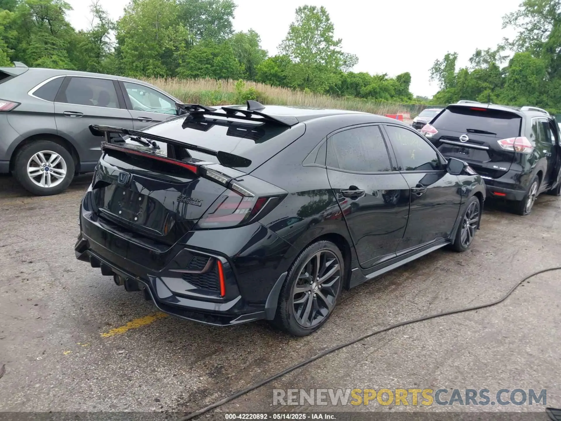4 Фотография поврежденного автомобиля SHHFK7H91MU203890 HONDA CIVIC 2021