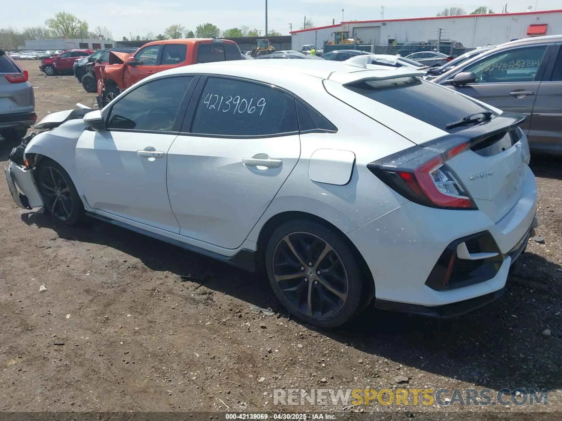3 Фотография поврежденного автомобиля SHHFK7H91MU215117 HONDA CIVIC 2021