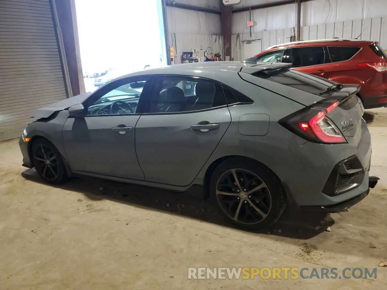 2 Фотография поврежденного автомобиля SHHFK7H92MU222769 HONDA CIVIC 2021