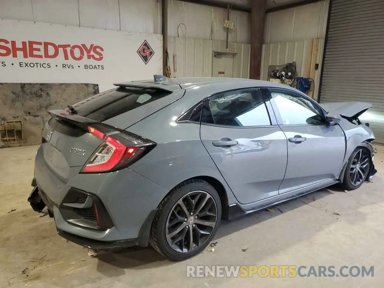 3 Фотография поврежденного автомобиля SHHFK7H92MU222769 HONDA CIVIC 2021