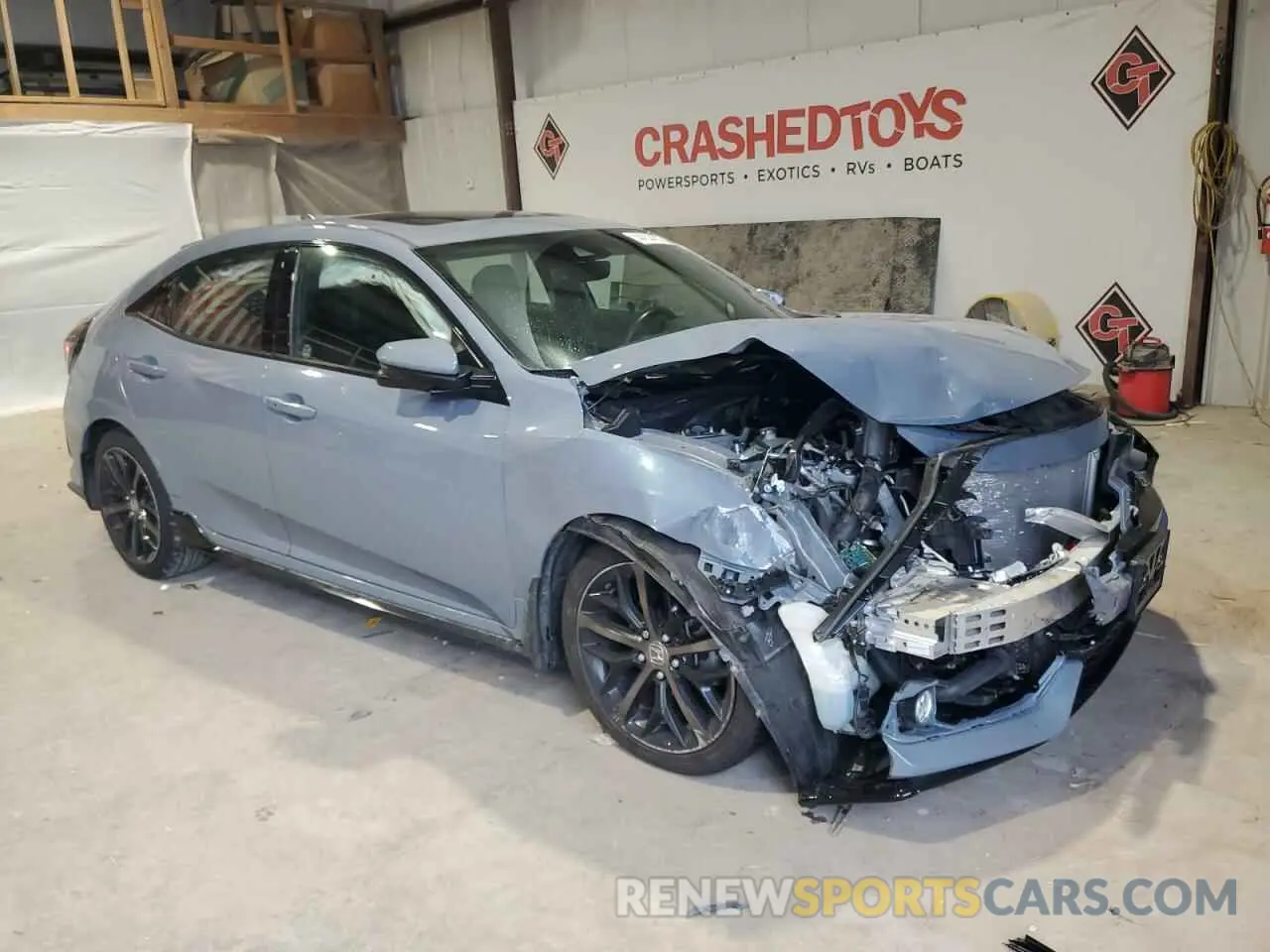 4 Фотография поврежденного автомобиля SHHFK7H92MU222769 HONDA CIVIC 2021