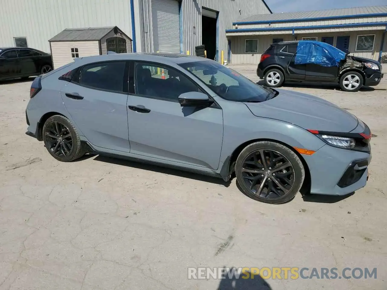 4 Фотография поврежденного автомобиля SHHFK7H95MU209207 HONDA CIVIC 2021