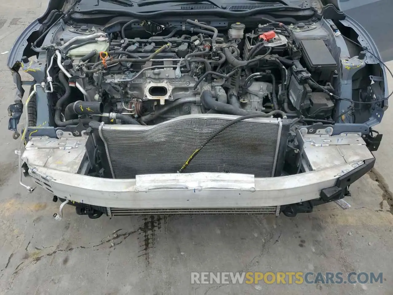 11 Фотография поврежденного автомобиля SHHFK7H97MU211654 HONDA CIVIC 2021