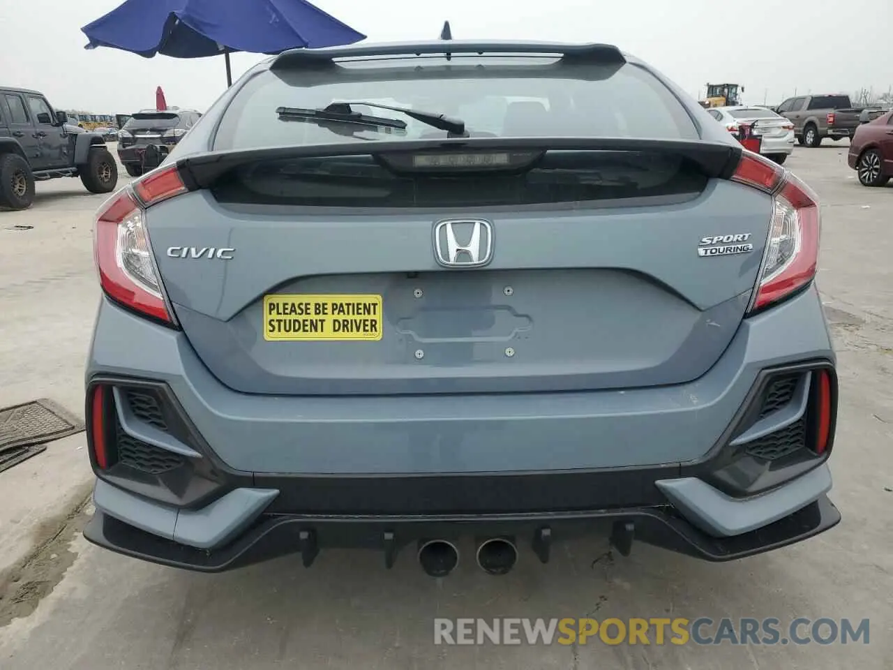 6 Фотография поврежденного автомобиля SHHFK7H97MU211654 HONDA CIVIC 2021