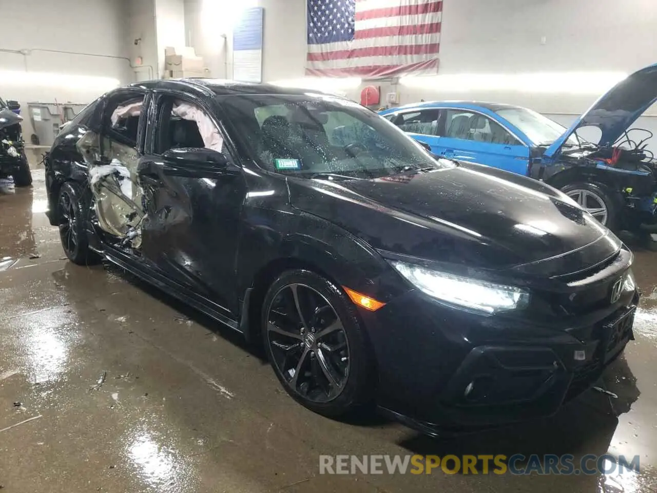 4 Photograph of a damaged car SHHFK7H98MU212344 HONDA CIVIC 2021