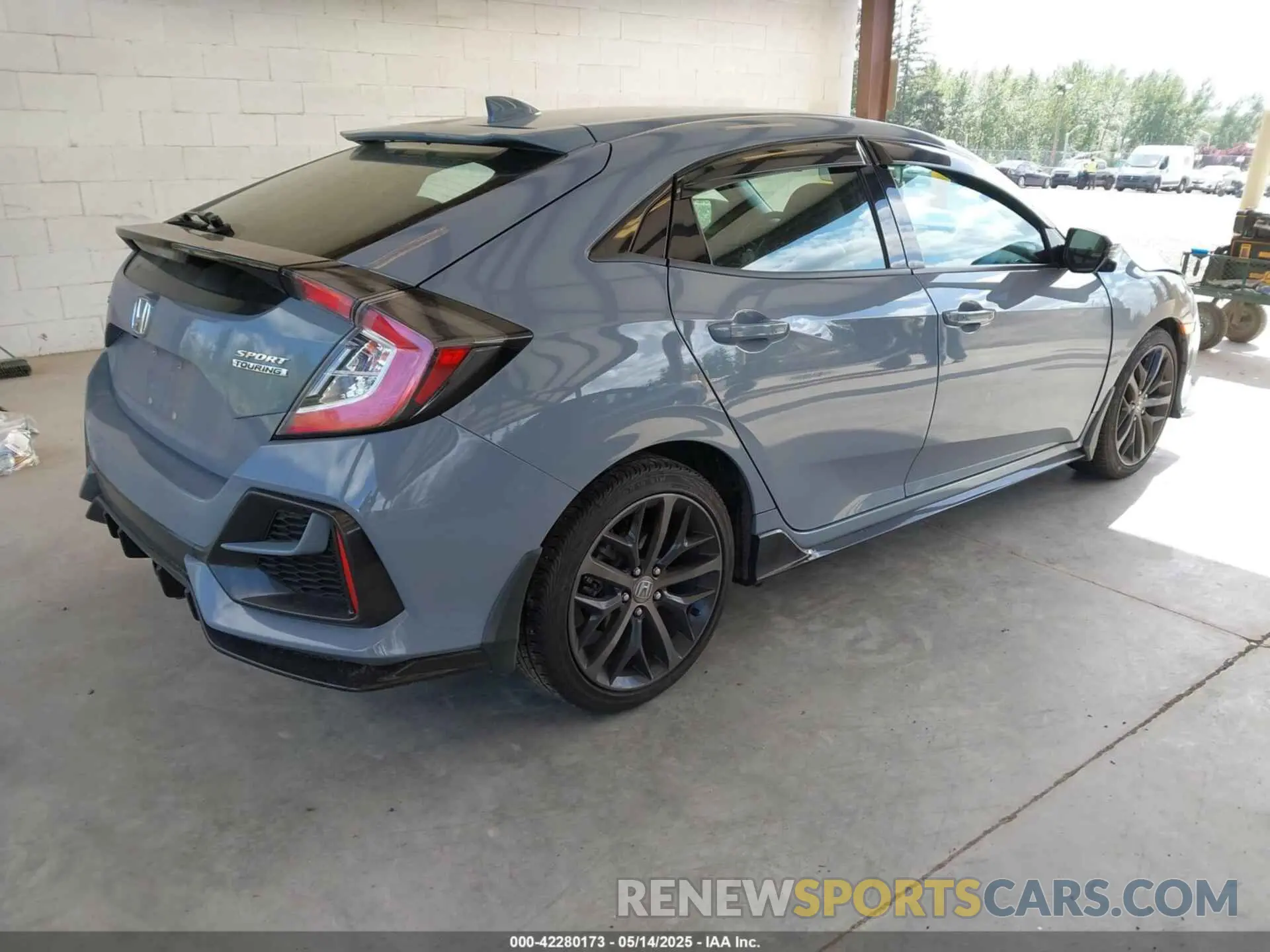 4 Фотография поврежденного автомобиля SHHFK7H99MU410009 HONDA CIVIC 2021