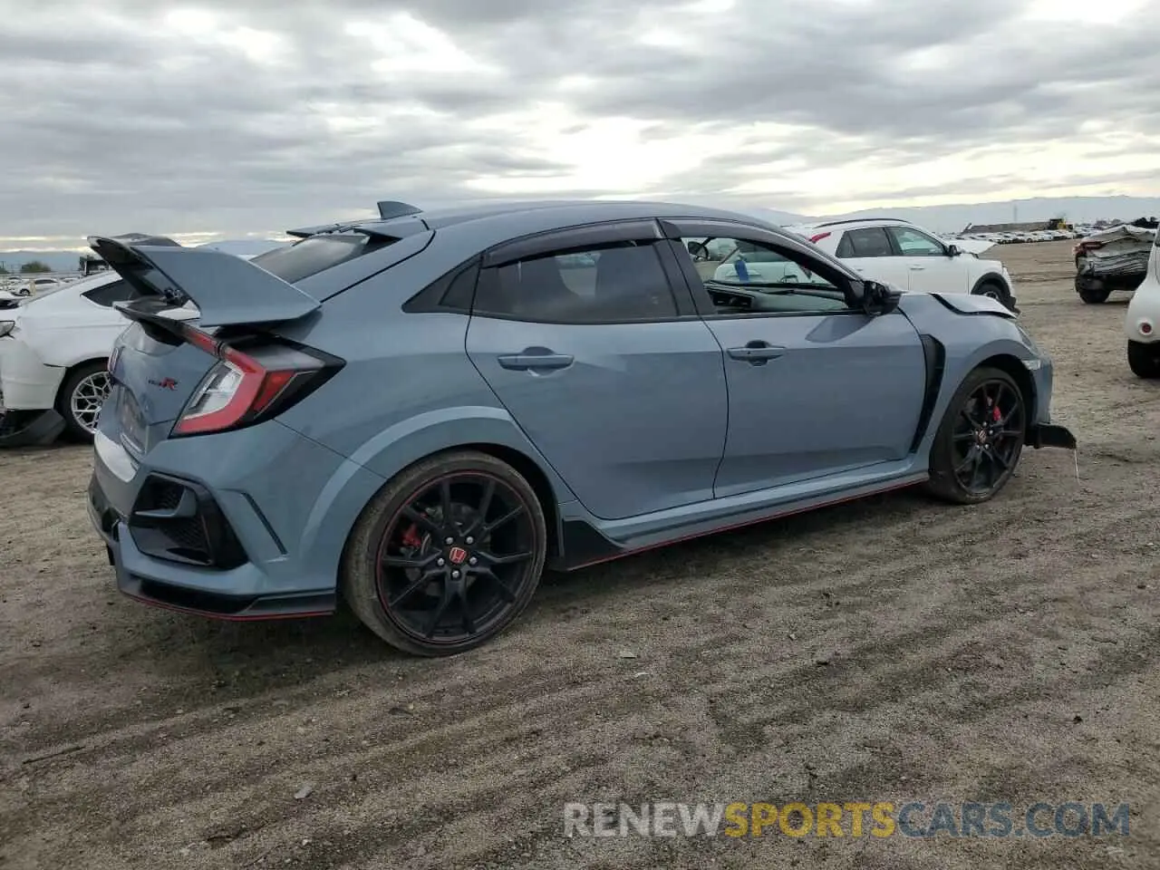 3 Photograph of a damaged car SHHFK8G74MU201802 HONDA CIVIC 2021