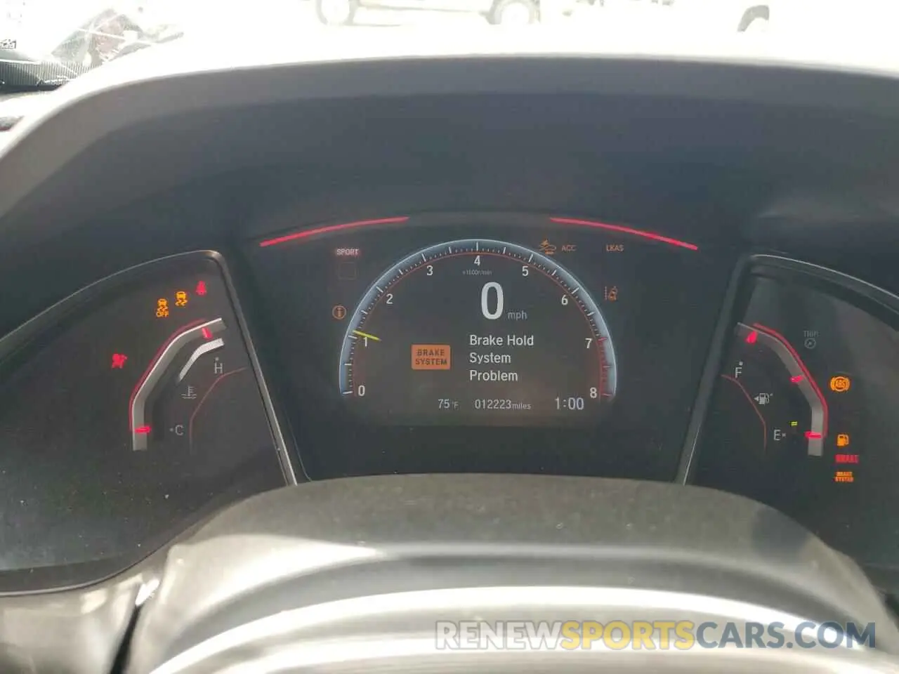 9 Photograph of a damaged car SHHFK8G74MU201802 HONDA CIVIC 2021