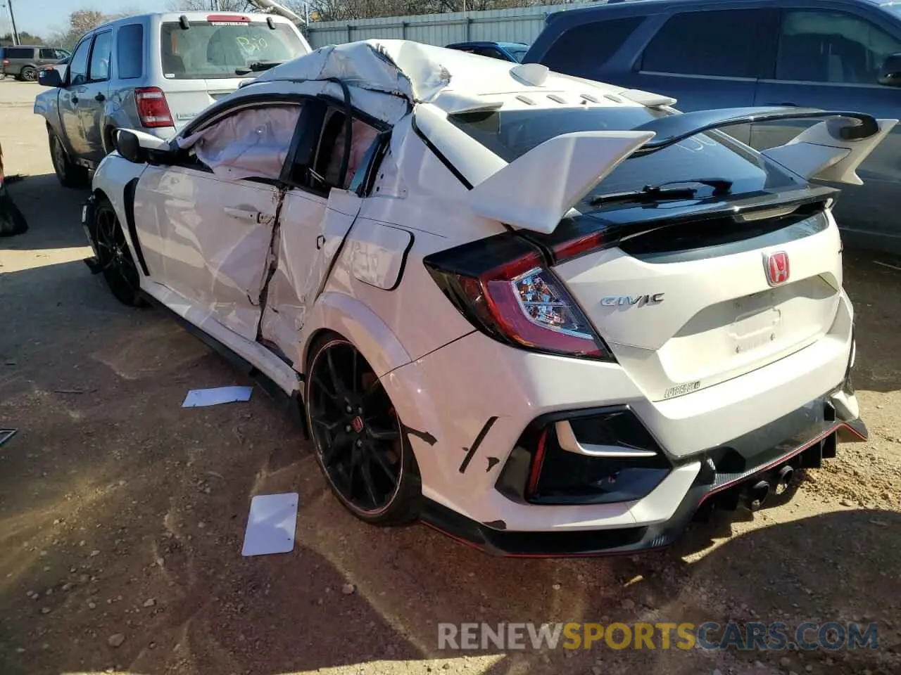 2 Фотография поврежденного автомобиля SHHFK8G75MU201680 HONDA CIVIC 2021