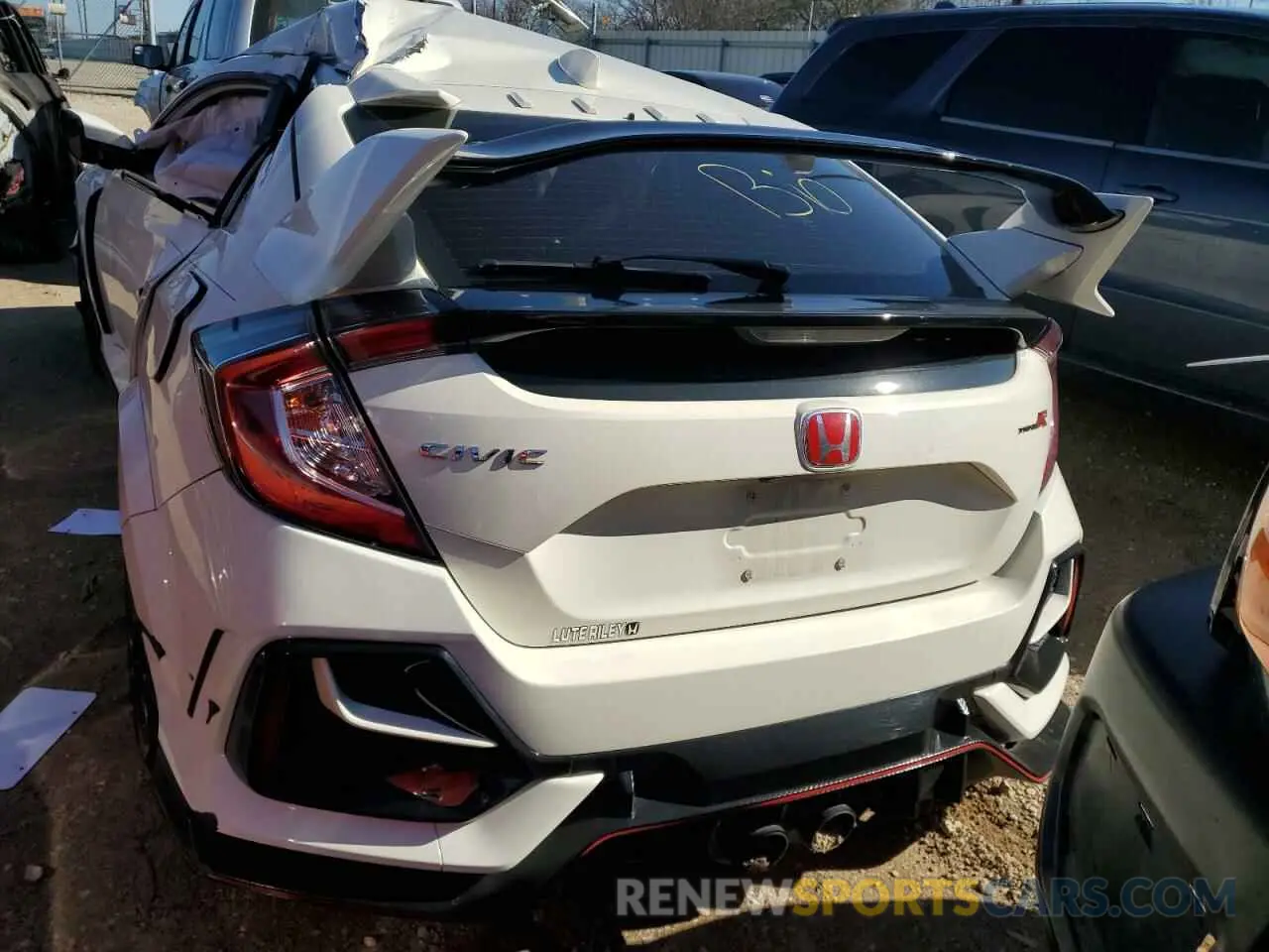 6 Фотография поврежденного автомобиля SHHFK8G75MU201680 HONDA CIVIC 2021