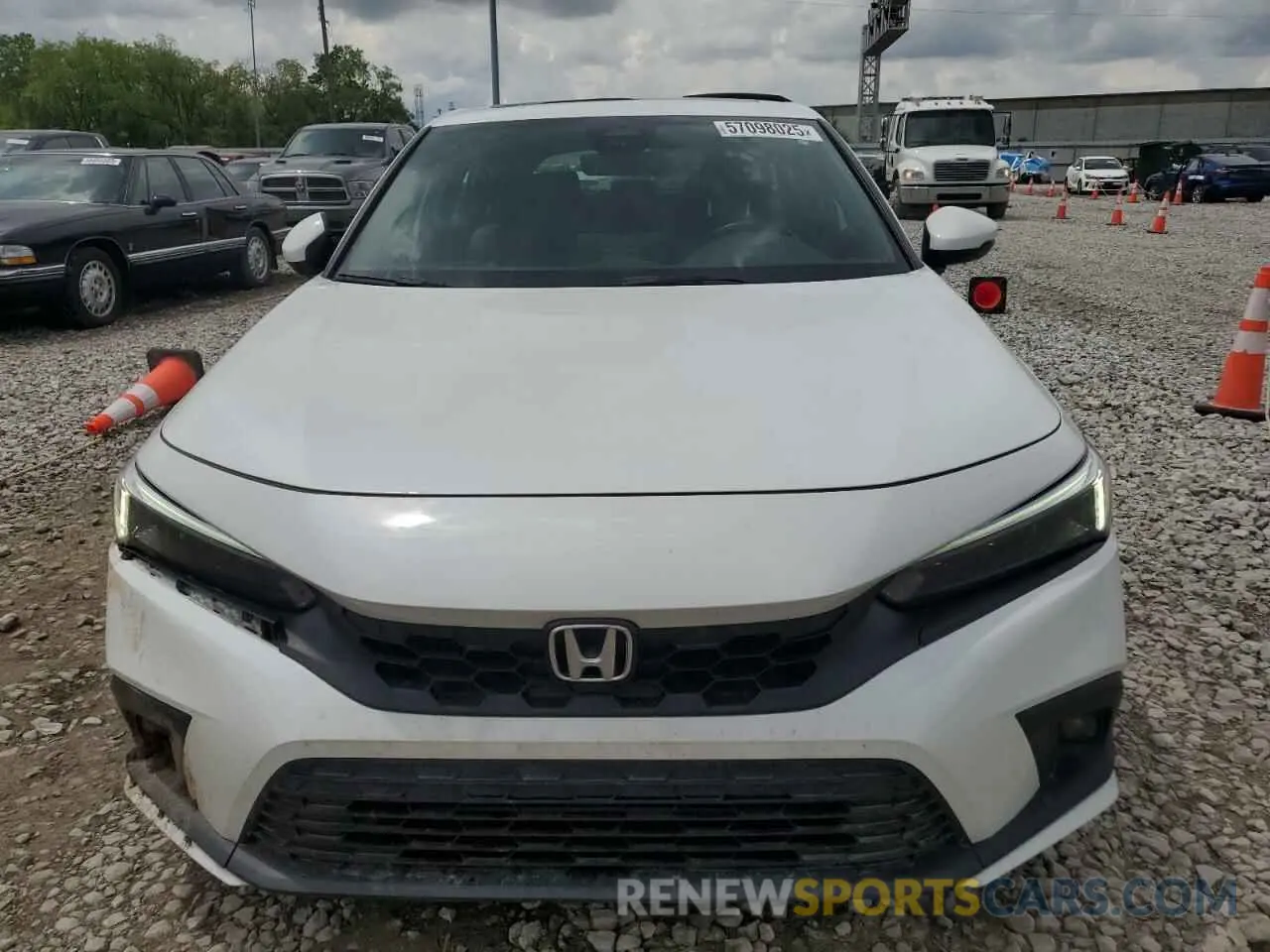 5 Photograph of a damaged car 19XFL1G81NE004561 HONDA CIVIC 2022