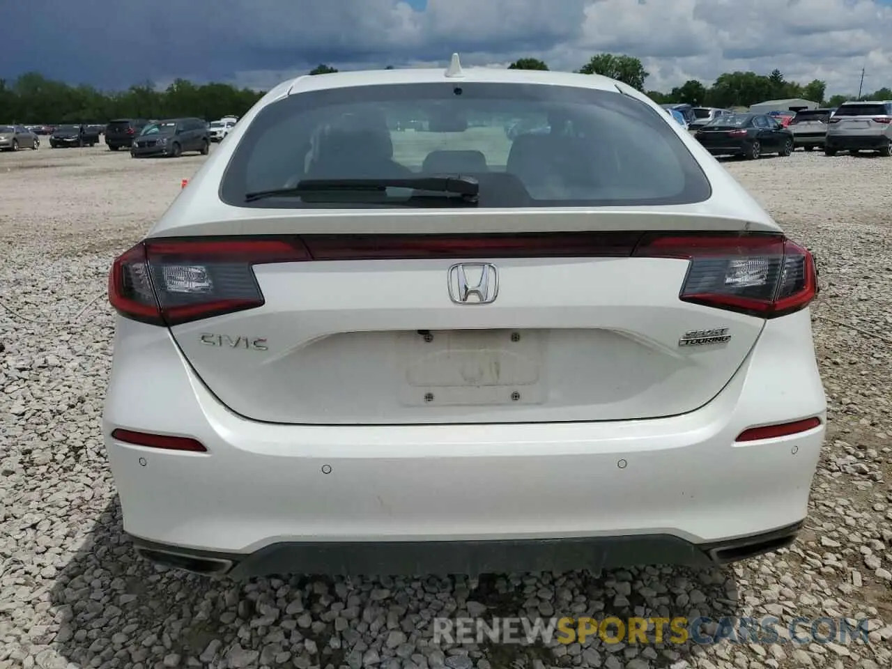 6 Photograph of a damaged car 19XFL1G81NE004561 HONDA CIVIC 2022
