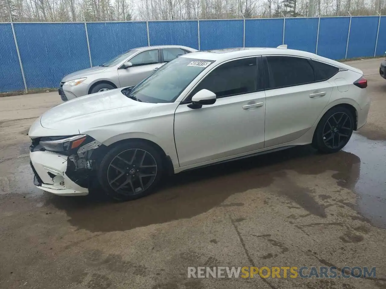 1 Photograph of a damaged car 19XFL1G89NE400298 HONDA CIVIC 2022