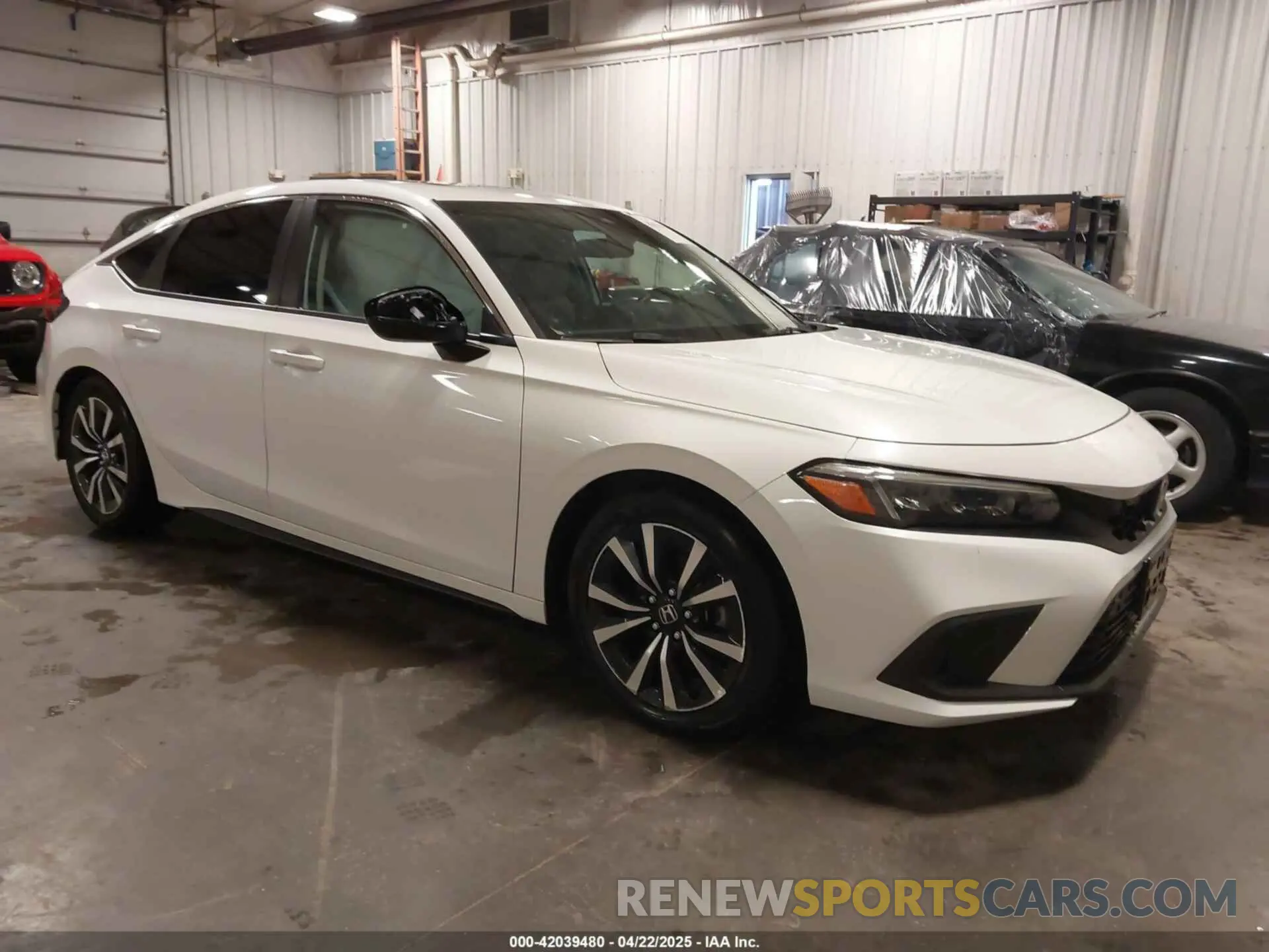 1 Photograph of a damaged car 19XFL1H71NE011984 HONDA CIVIC 2022