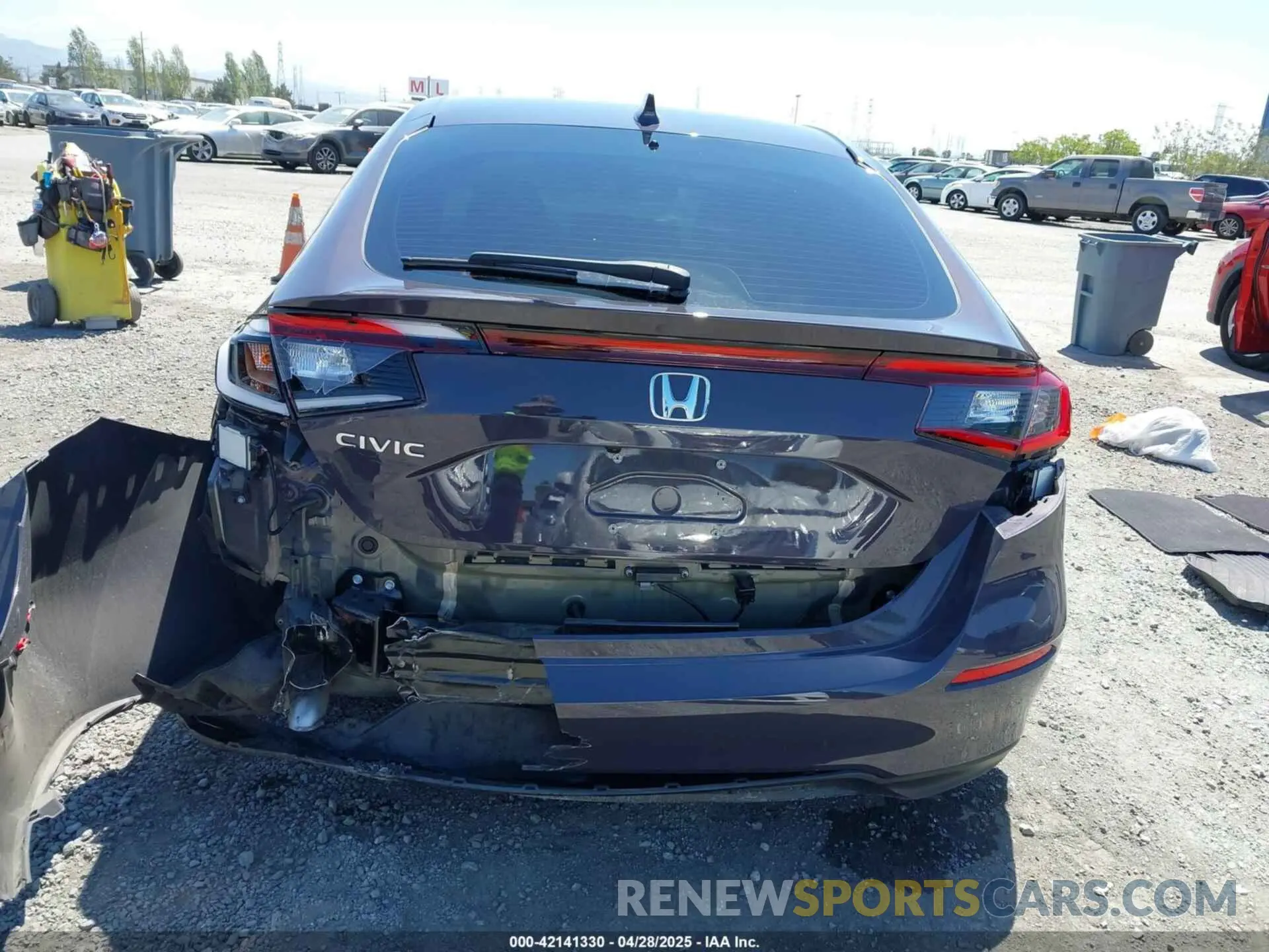 16 Photograph of a damaged car 19XFL1H72NE020936 HONDA CIVIC 2022