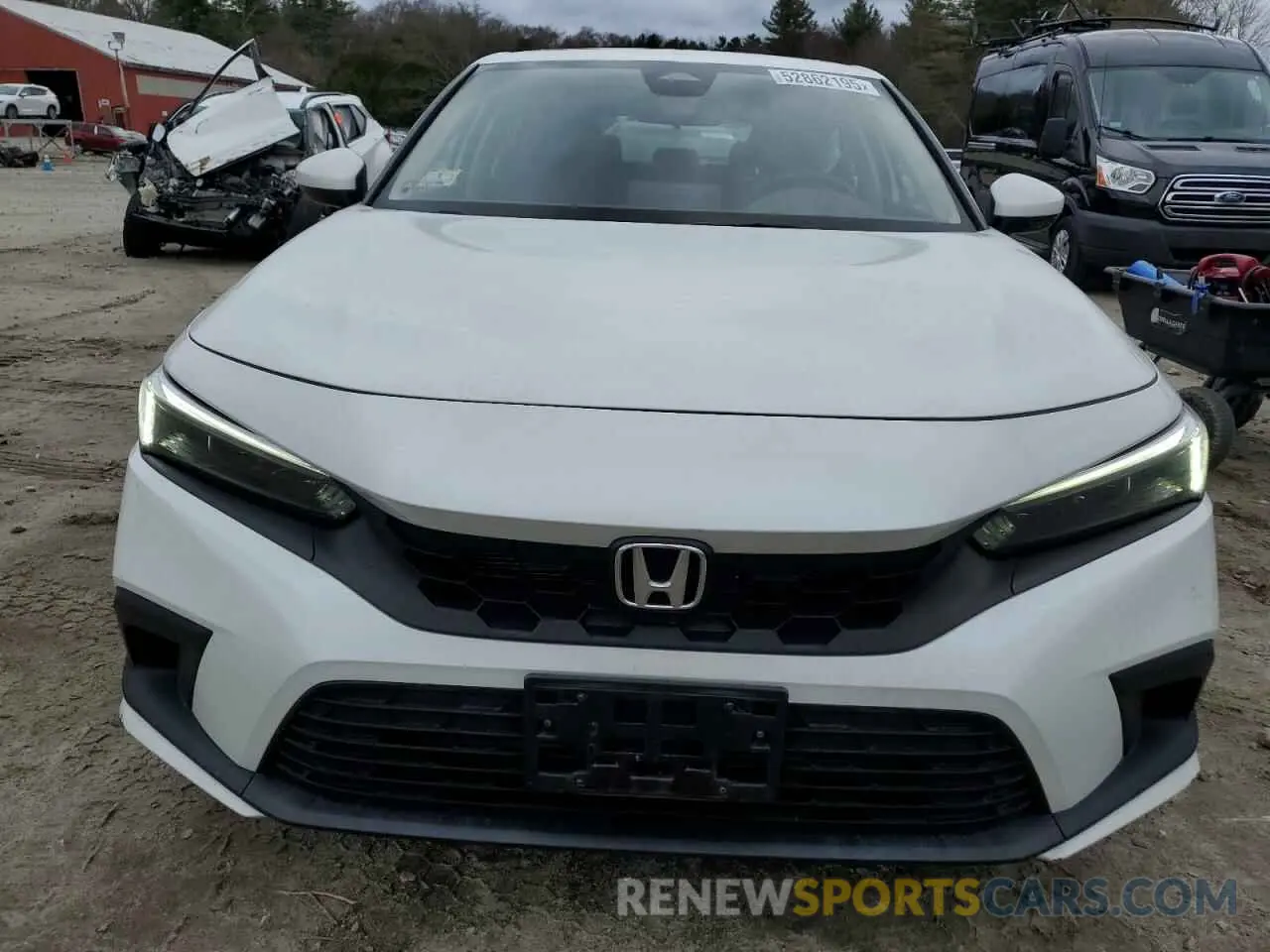 5 Photograph of a damaged car 19XFL1H74NE008951 HONDA CIVIC 2022