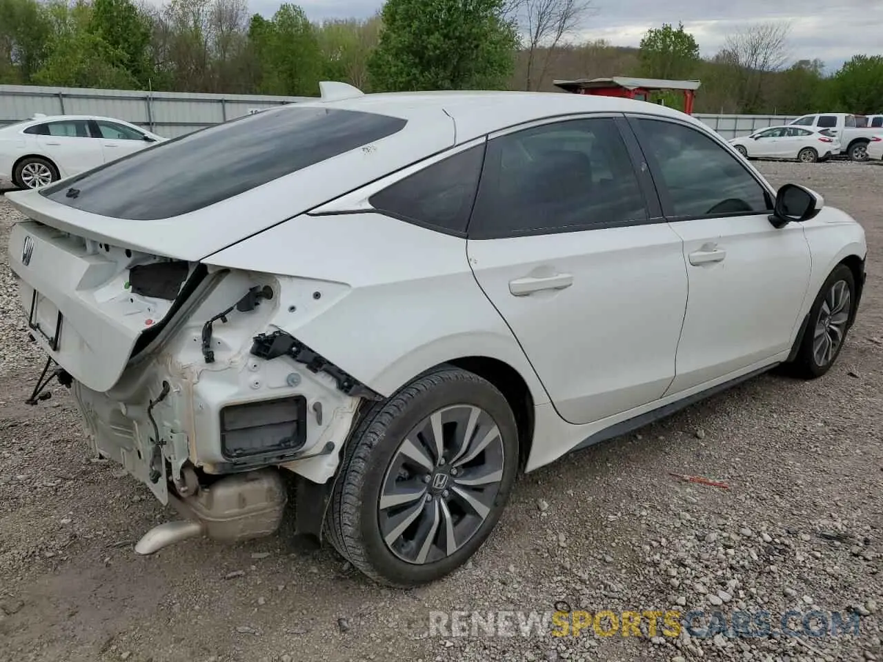 3 Photograph of a damaged car 19XFL1H74NE016547 HONDA CIVIC 2022