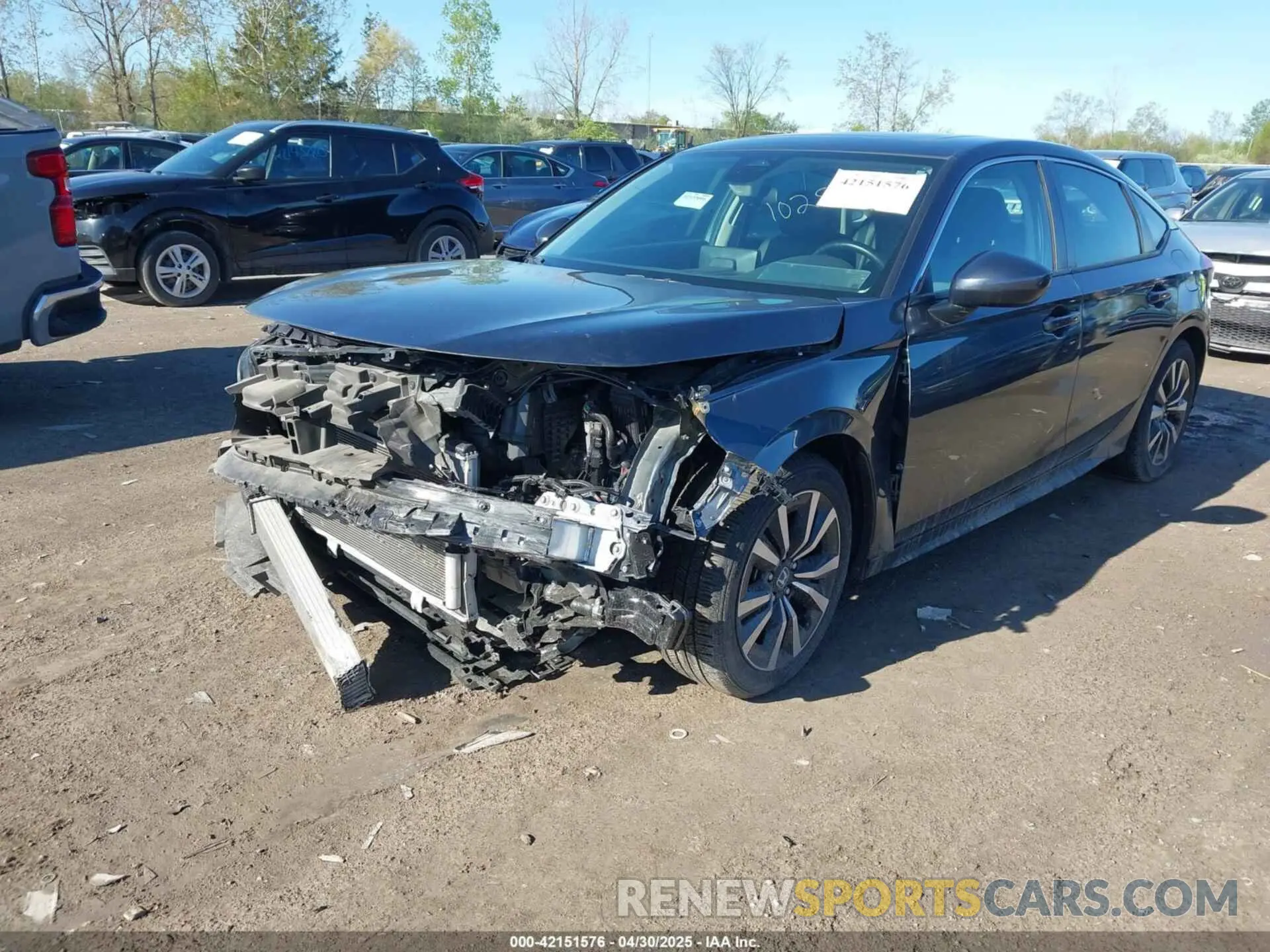 2 Photograph of a damaged car 19XFL1H76NE006120 HONDA CIVIC 2022