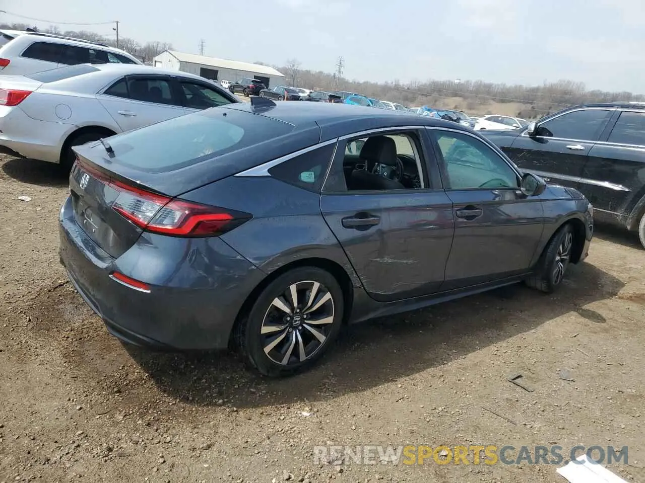 3 Photograph of a damaged car 19XFL1H78NE014364 HONDA CIVIC 2022