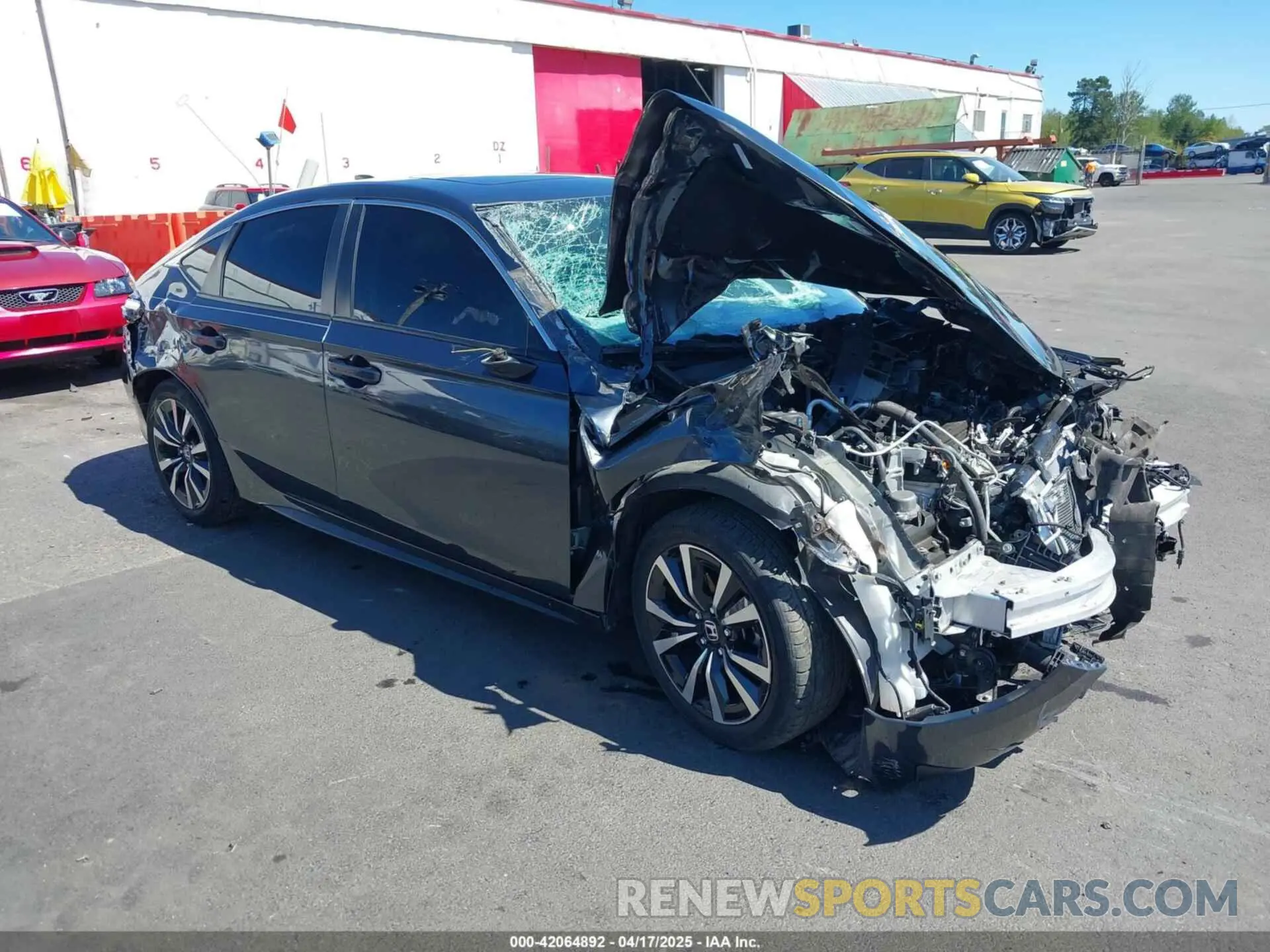 1 Фотография поврежденного автомобиля 19XFL1H7XNE013345 HONDA CIVIC 2022
