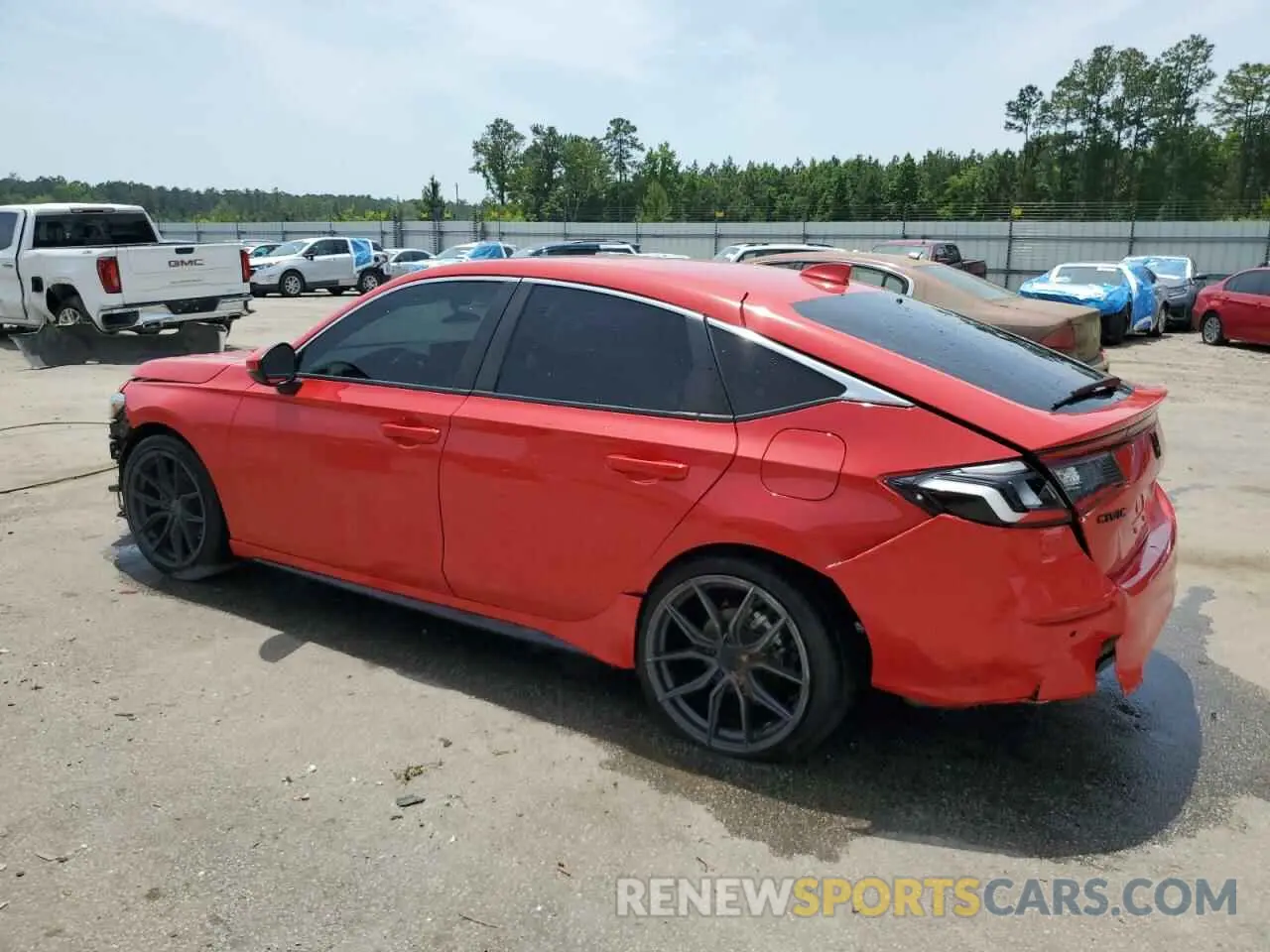 2 Photograph of a damaged car 19XFL1H82NE010996 HONDA CIVIC 2022
