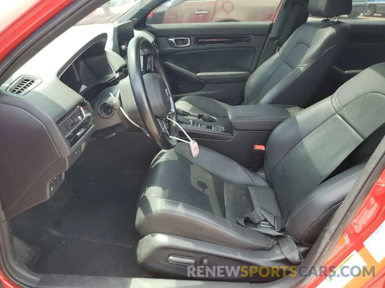 7 Photograph of a damaged car 19XFL1H82NE010996 HONDA CIVIC 2022