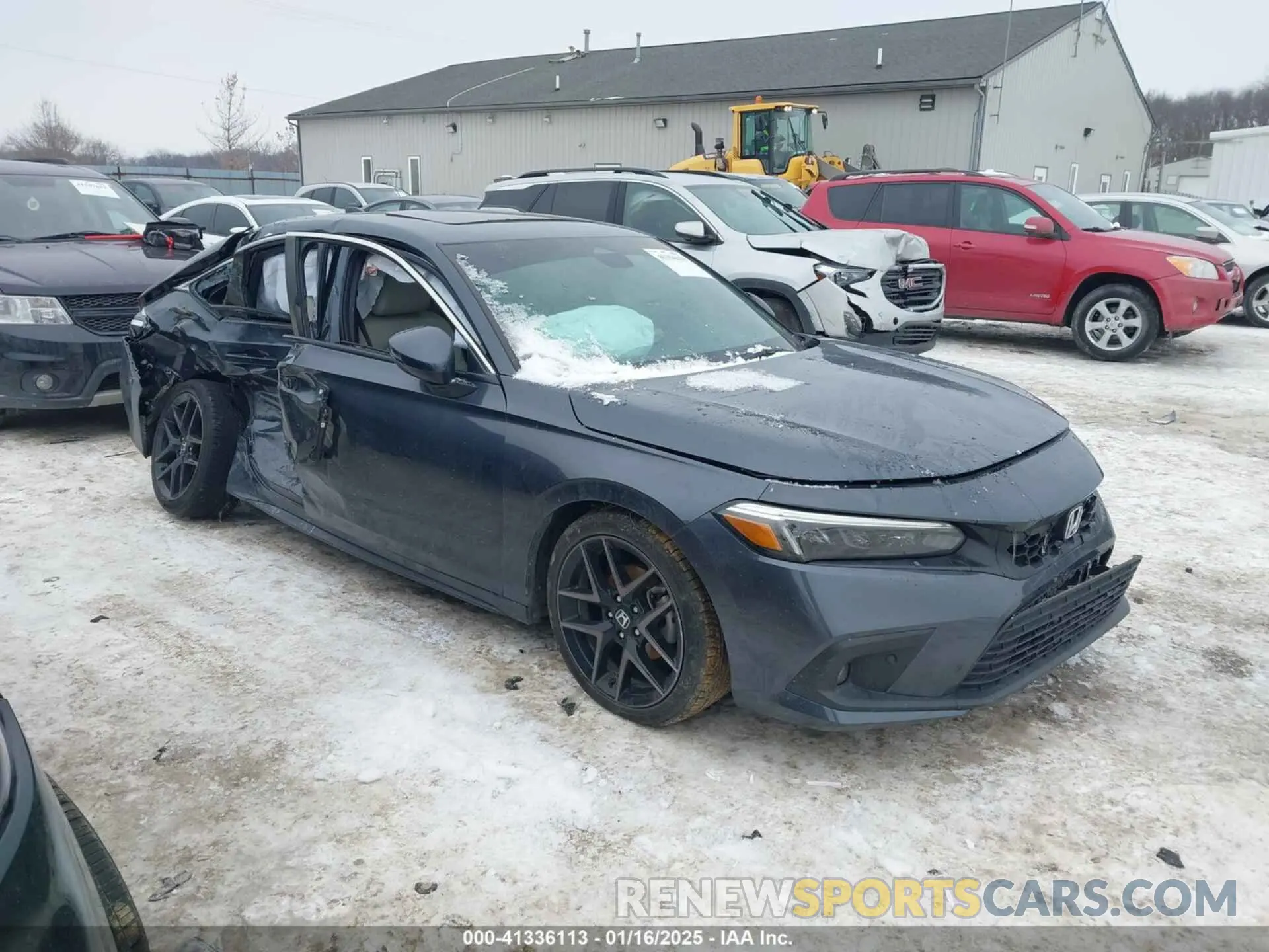 1 Photograph of a damaged car 19XFL1H82NE022033 HONDA CIVIC 2022