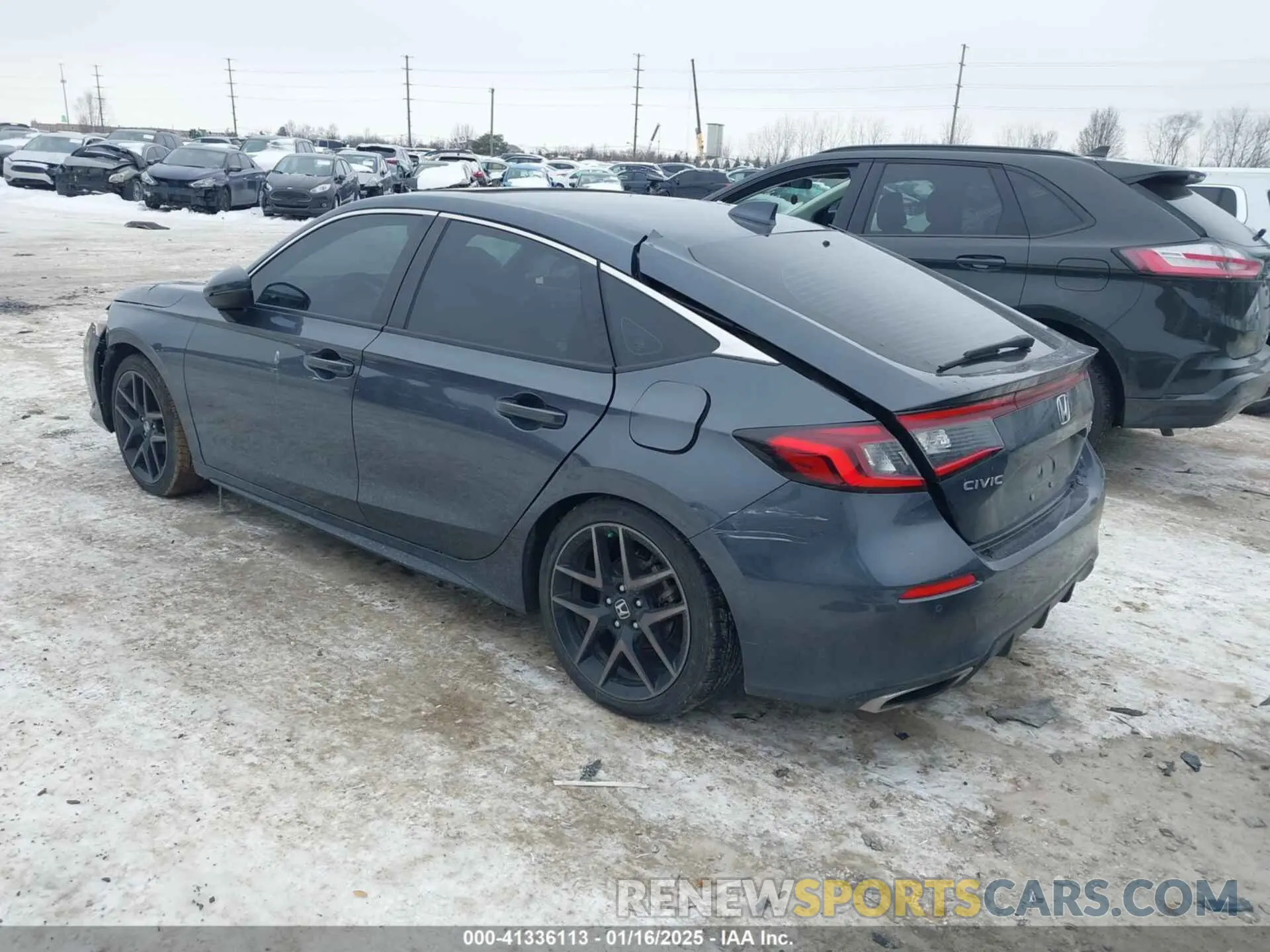 3 Photograph of a damaged car 19XFL1H82NE022033 HONDA CIVIC 2022