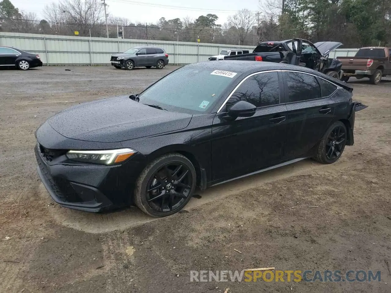 1 Photograph of a damaged car 19XFL1H83NE005791 HONDA CIVIC 2022