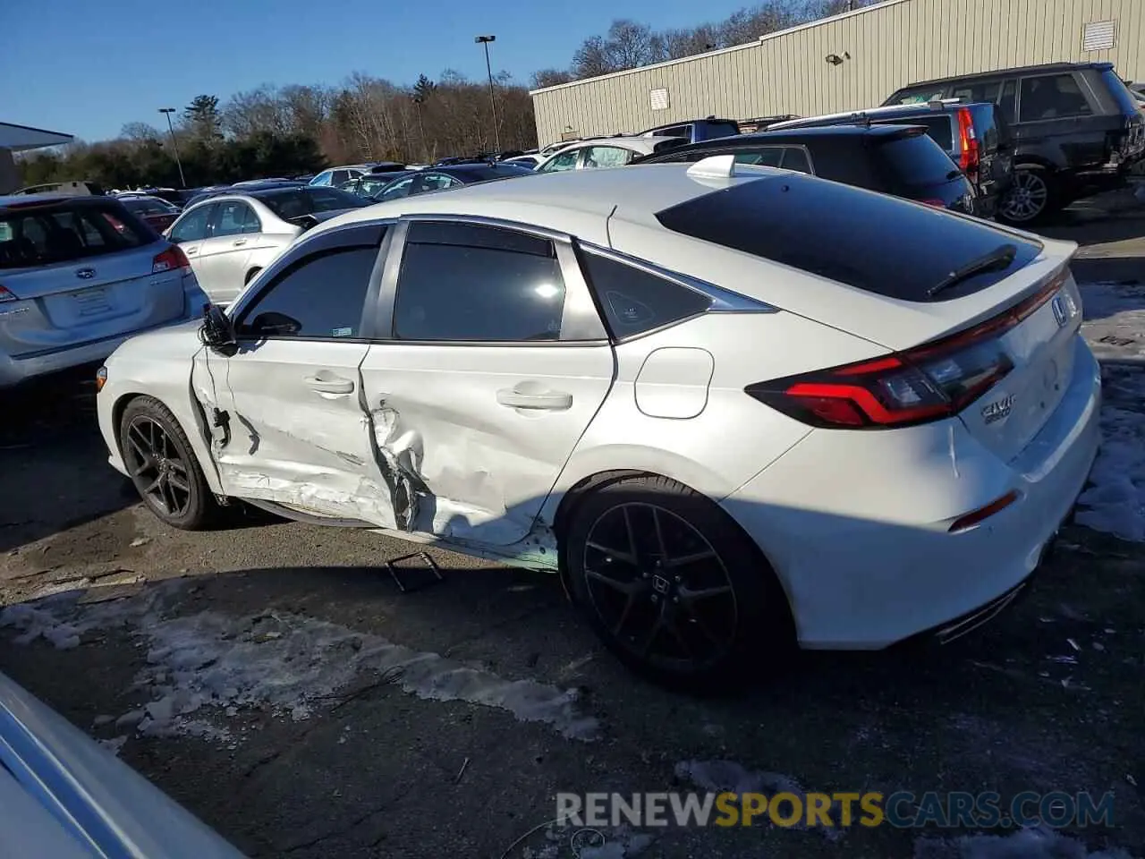 2 Photograph of a damaged car 19XFL1H84NE007209 HONDA CIVIC 2022