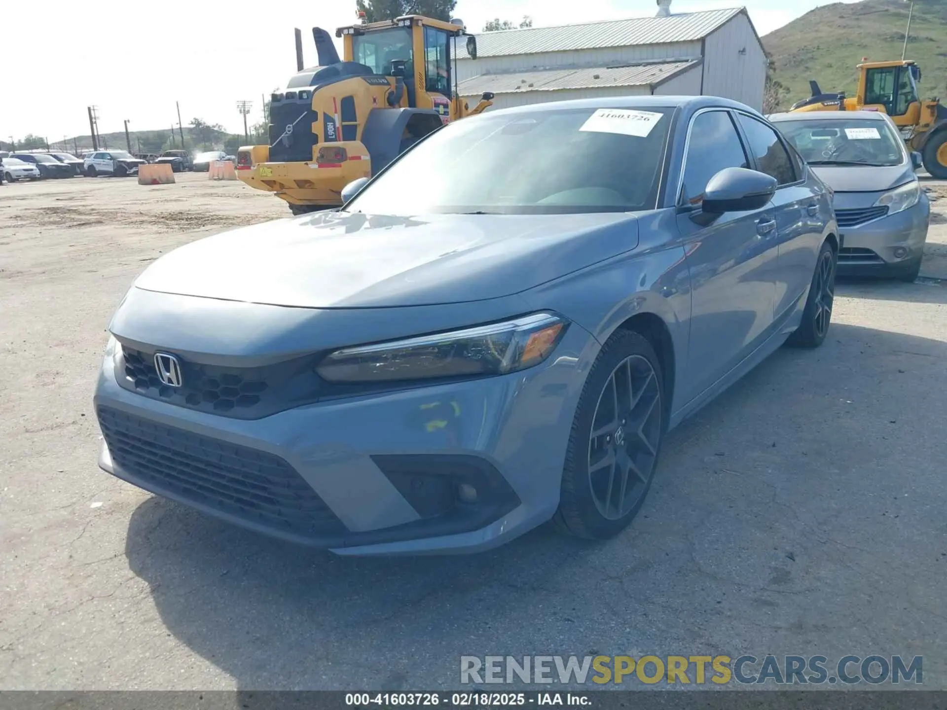 2 Photograph of a damaged car 19XFL1H85NE005842 HONDA CIVIC 2022