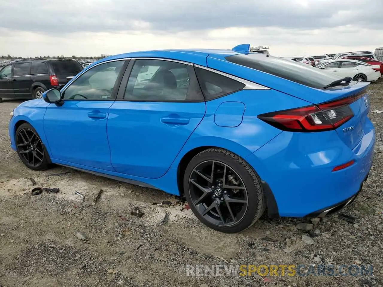 2 Photograph of a damaged car 19XFL1H86NE003792 HONDA CIVIC 2022