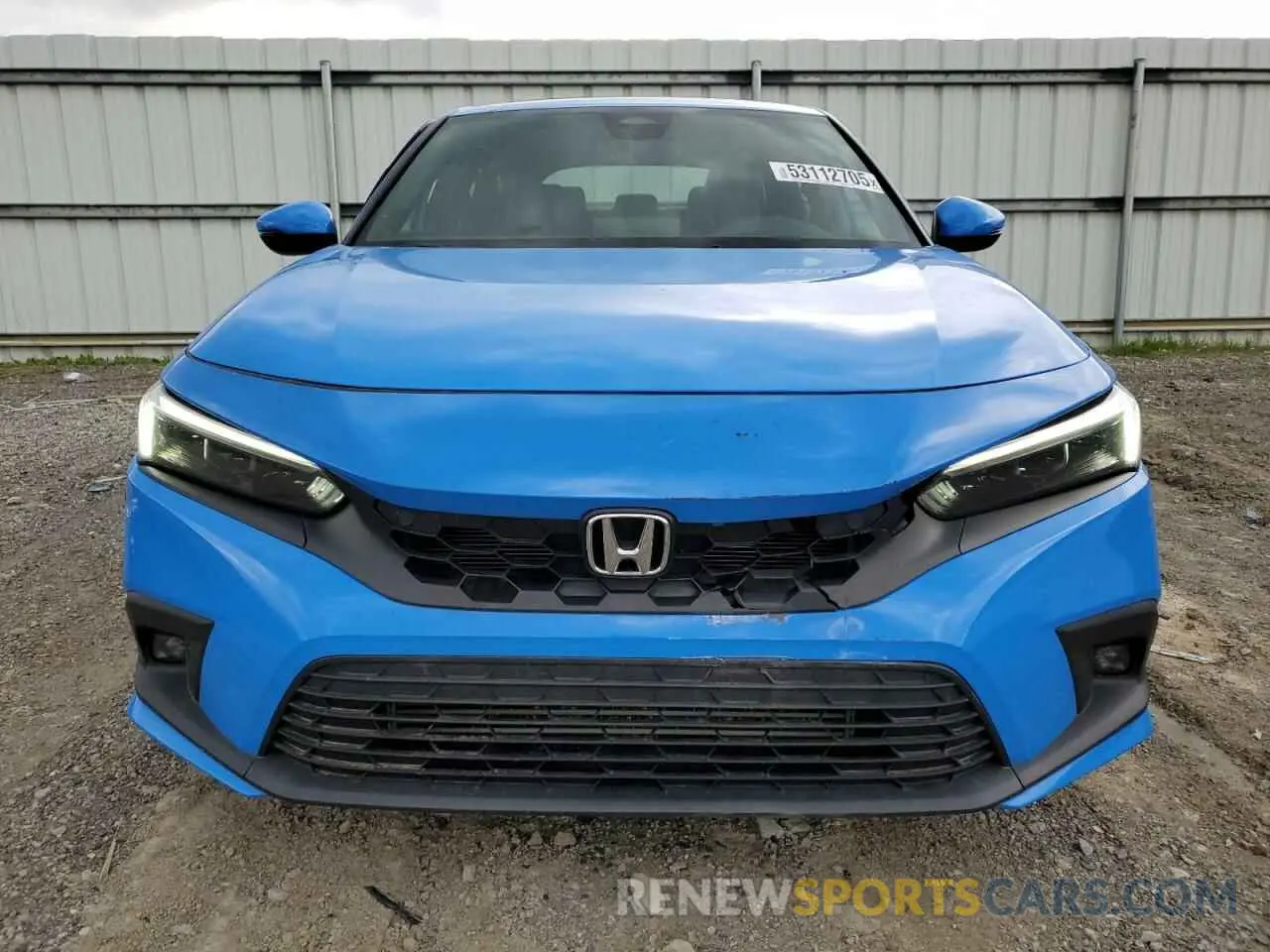 5 Photograph of a damaged car 19XFL1H86NE003792 HONDA CIVIC 2022