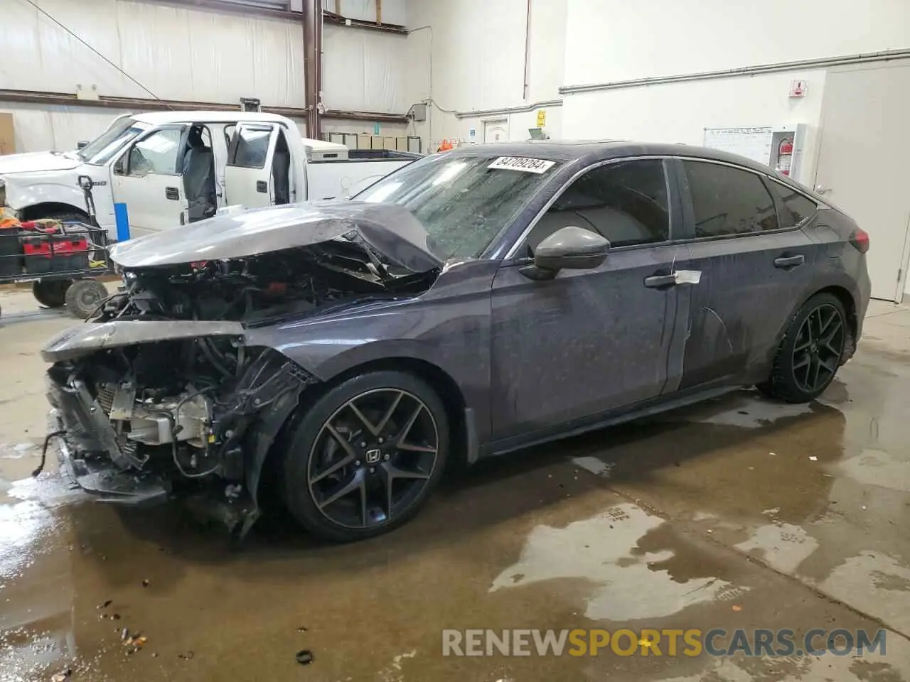 1 Photograph of a damaged car 19XFL1H86NE401519 HONDA CIVIC 2022