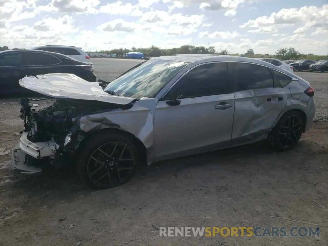 1 Photograph of a damaged car 19XFL1H88NE006029 HONDA CIVIC 2022