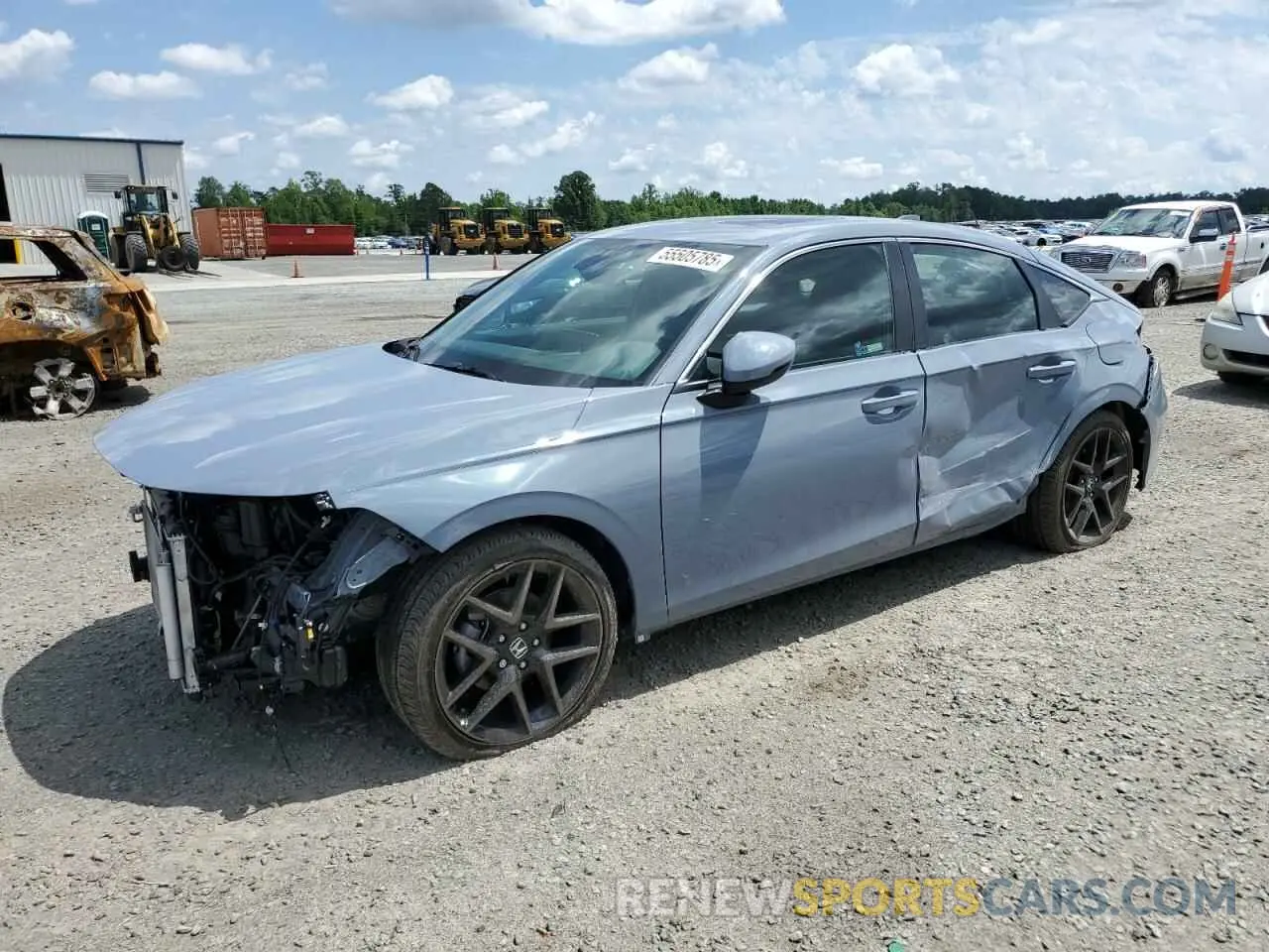 1 Photograph of a damaged car 19XFL1H88NE018293 HONDA CIVIC 2022
