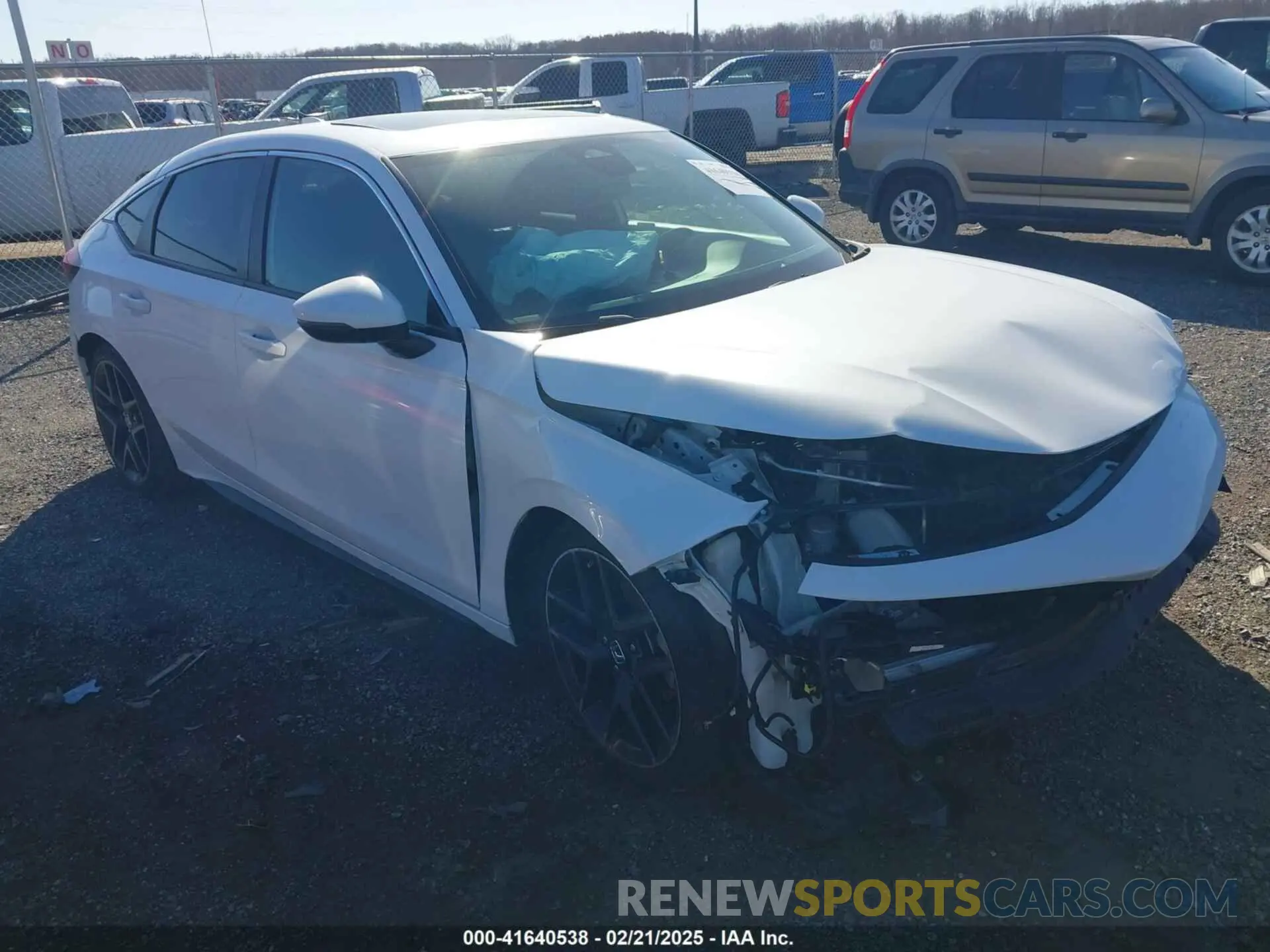 1 Фотография поврежденного автомобиля 19XFL1H89NE001521 HONDA CIVIC 2022