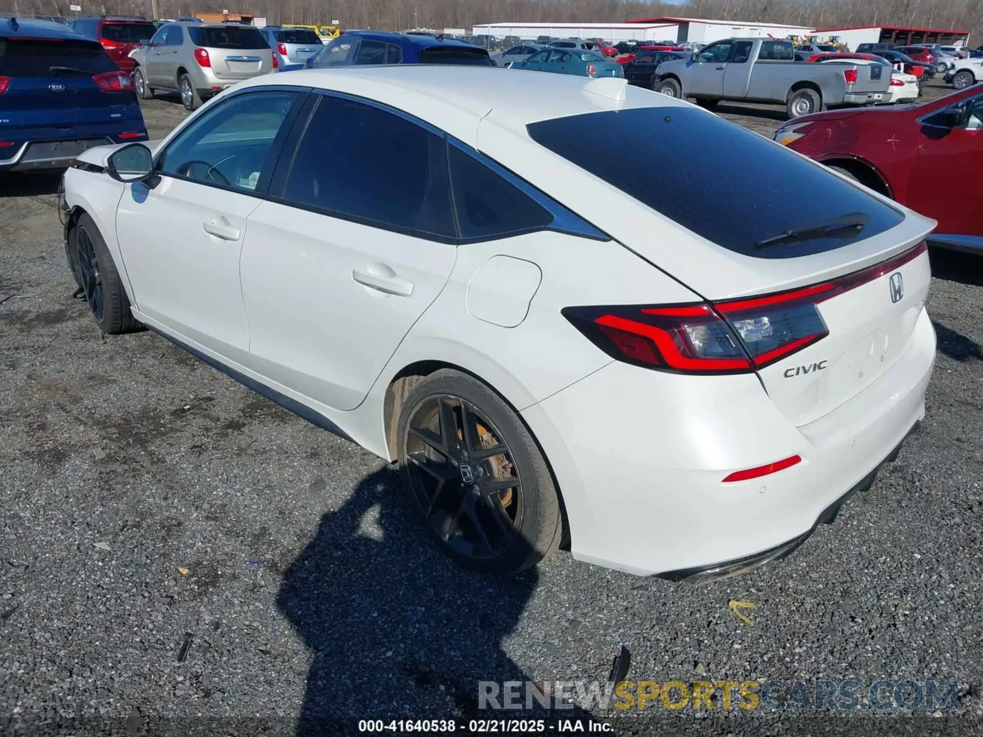 3 Фотография поврежденного автомобиля 19XFL1H89NE001521 HONDA CIVIC 2022