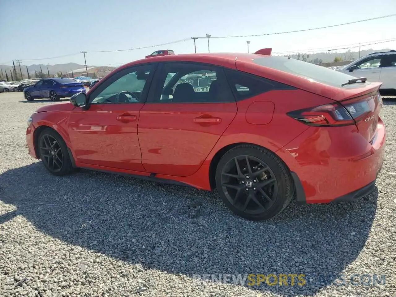 2 Photograph of a damaged car 19XFL2G87NE000388 HONDA CIVIC 2022