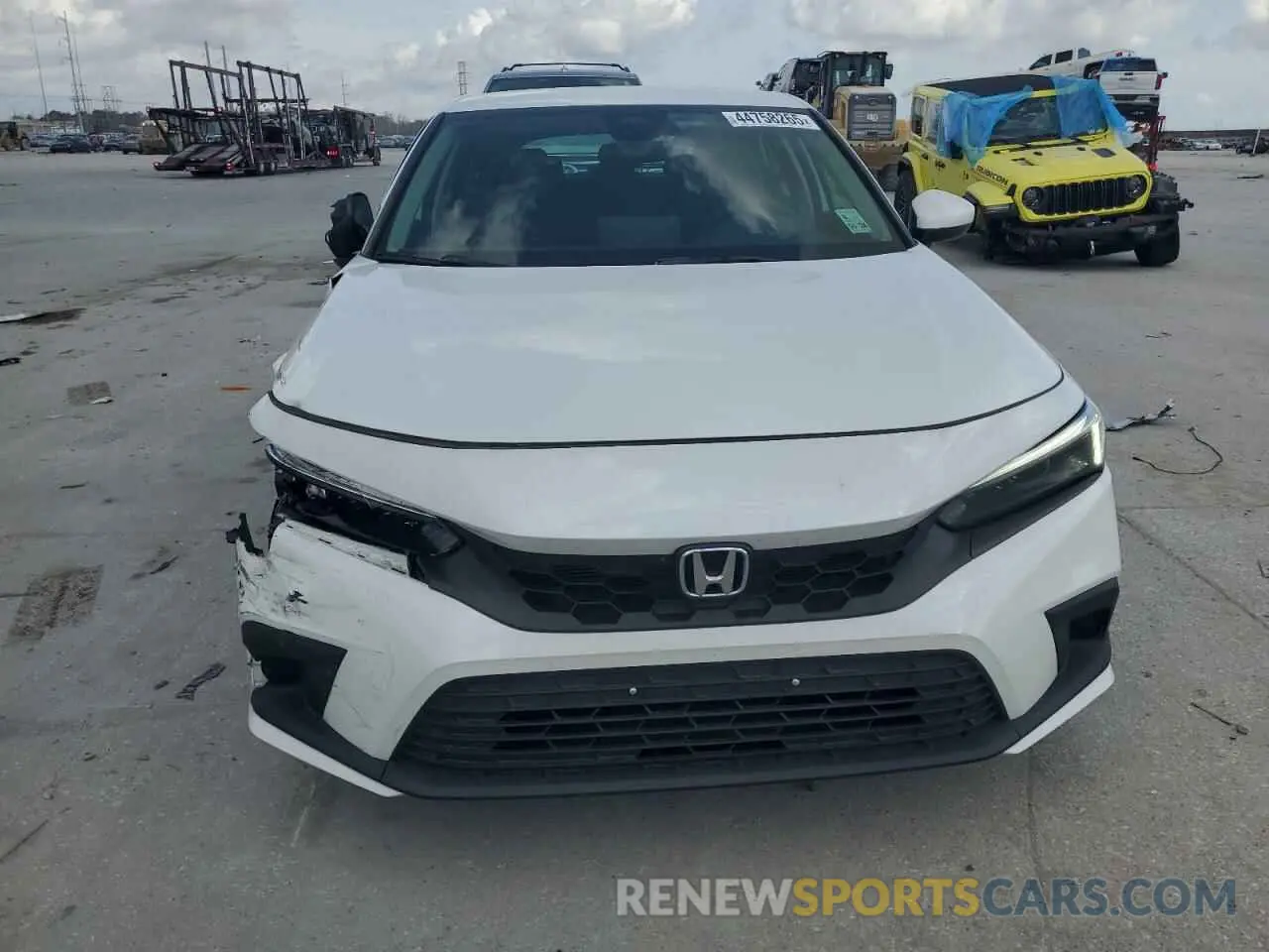 5 Photograph of a damaged car 19XFL2H54NE013734 HONDA CIVIC 2022