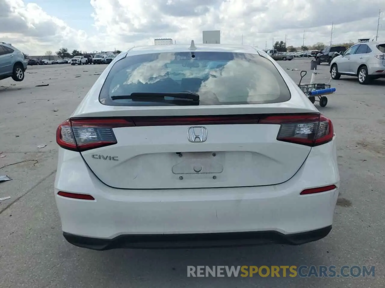 6 Photograph of a damaged car 19XFL2H54NE013734 HONDA CIVIC 2022