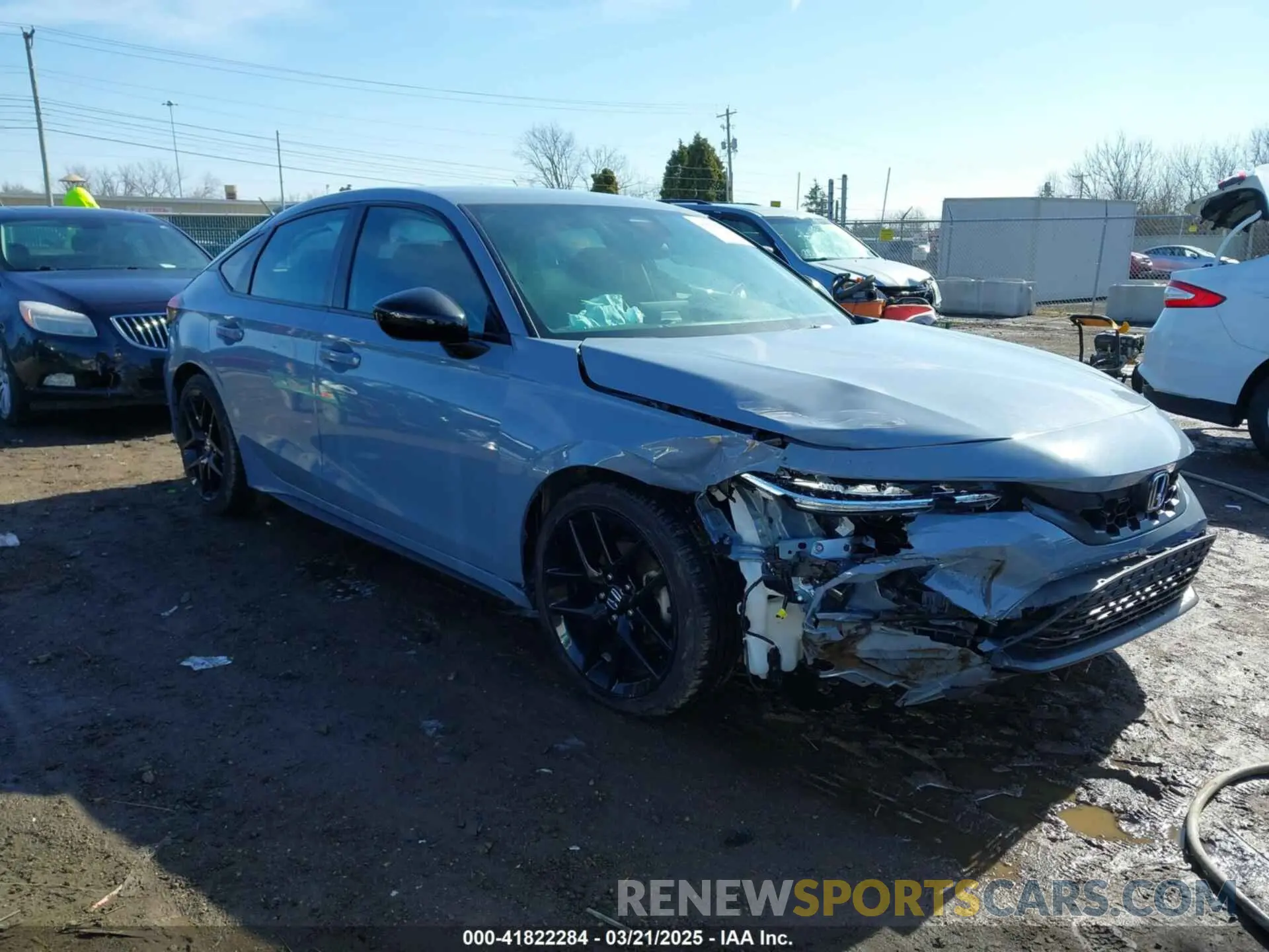 1 Фотография поврежденного автомобиля 19XFL2H80NE011442 HONDA CIVIC 2022