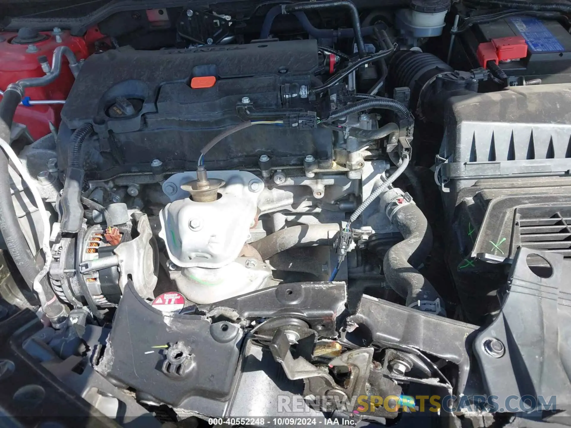 10 Photograph of a damaged car 19XFL2H80NE014602 HONDA CIVIC 2022