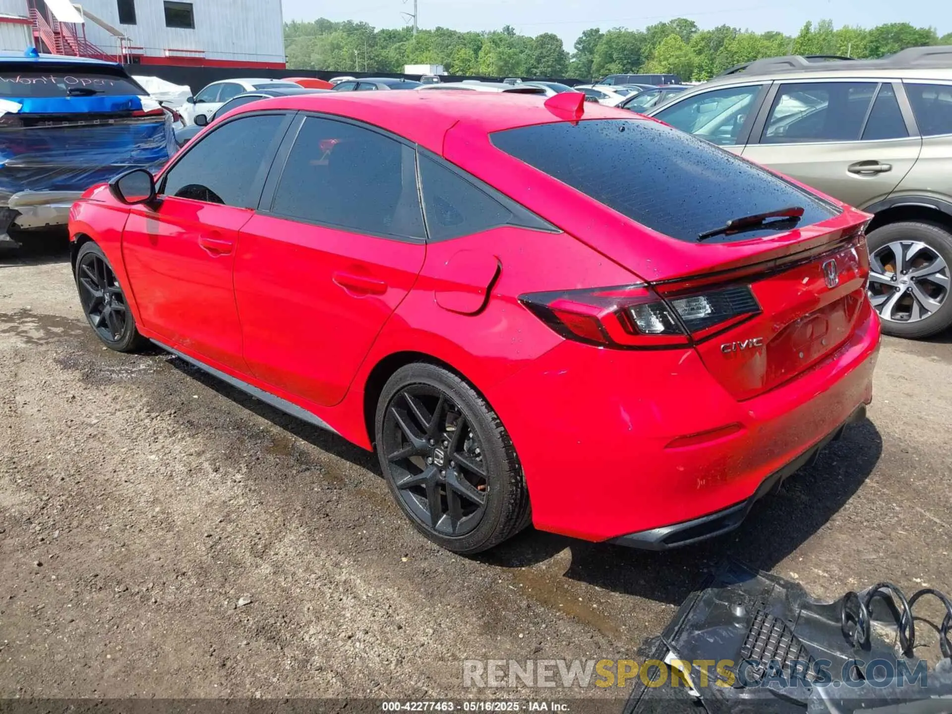 3 Фотография поврежденного автомобиля 19XFL2H80NE021579 HONDA CIVIC 2022