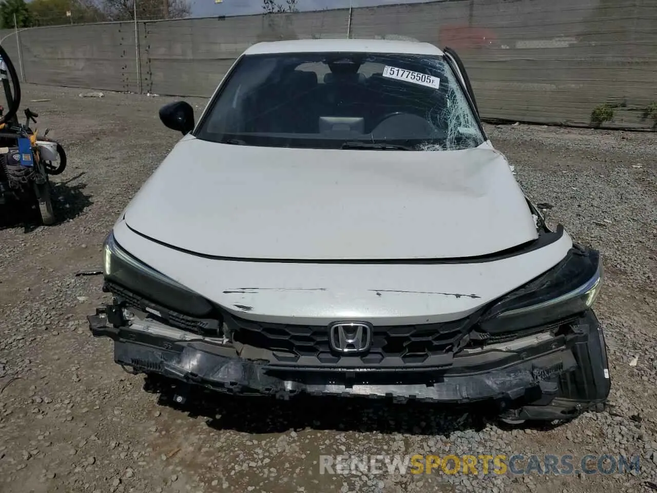5 Photograph of a damaged car 19XFL2H83NE004016 HONDA CIVIC 2022