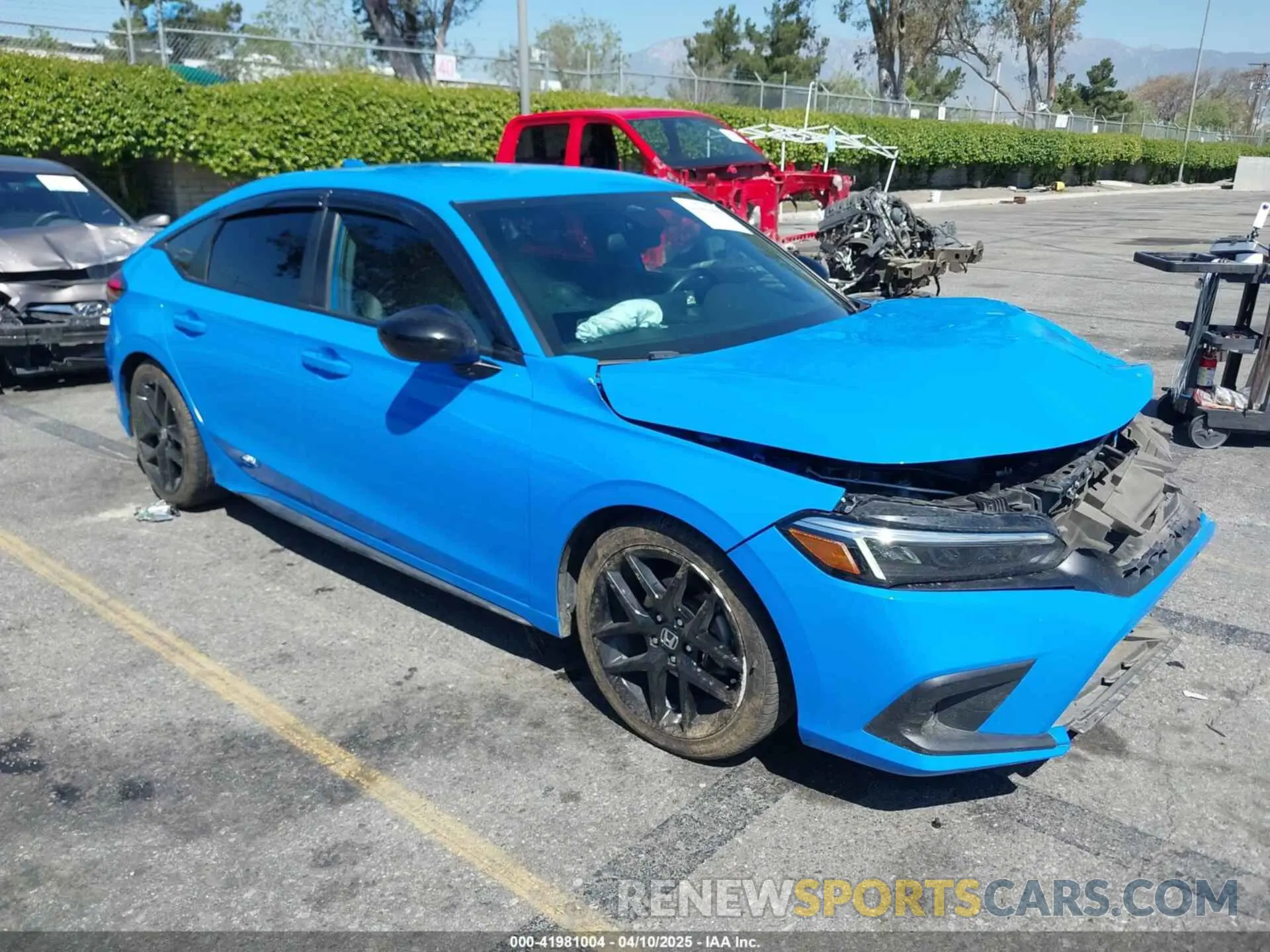 1 Photograph of a damaged car 19XFL2H83NE011208 HONDA CIVIC 2022