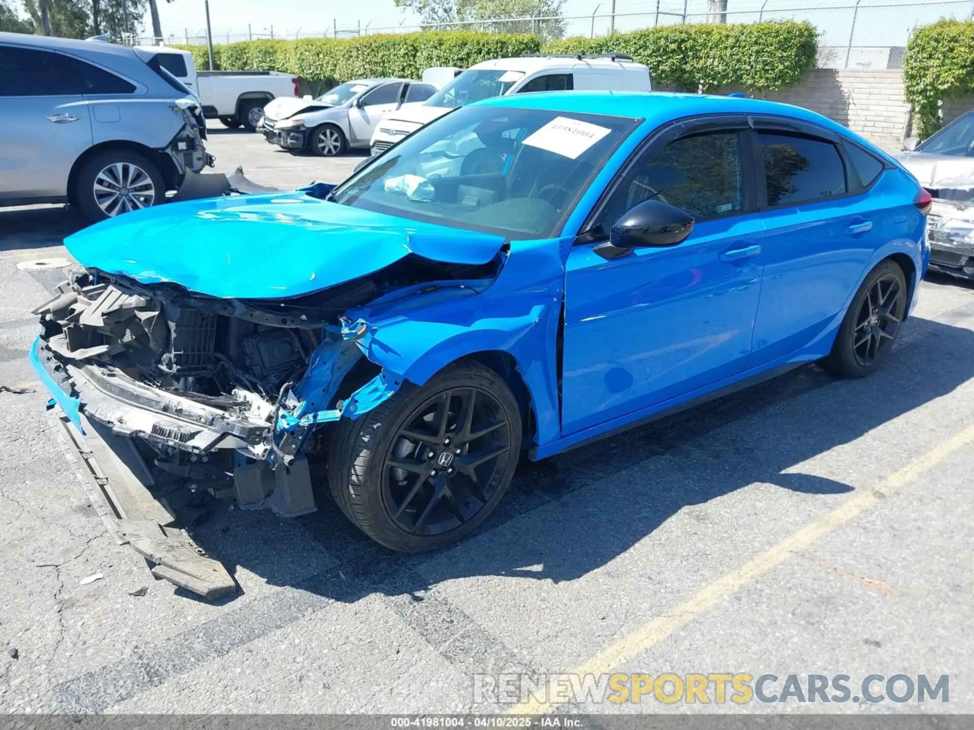 2 Photograph of a damaged car 19XFL2H83NE011208 HONDA CIVIC 2022
