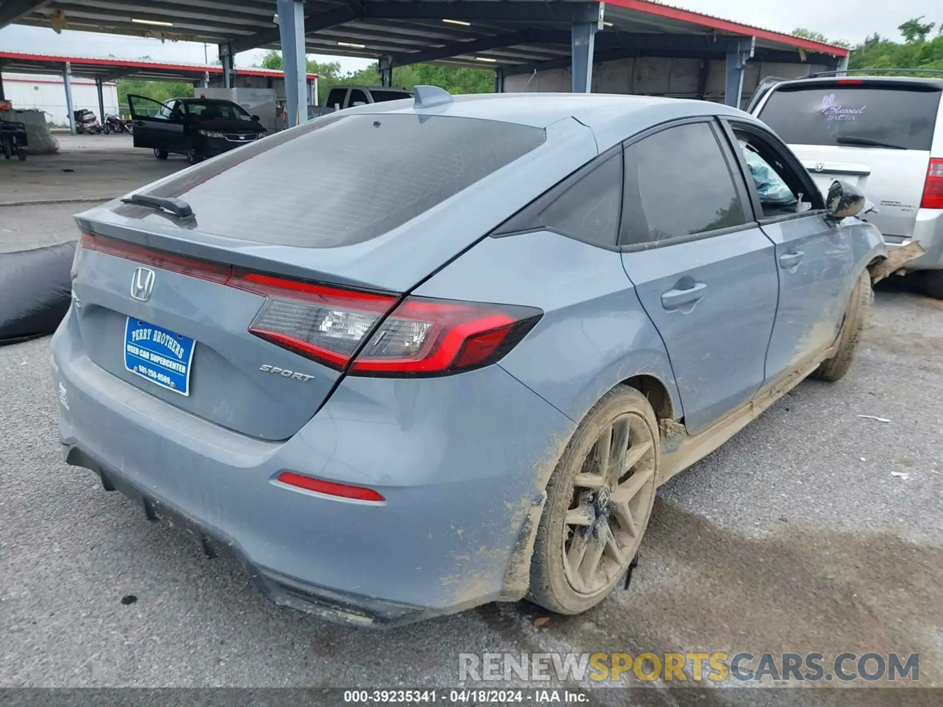 4 Фотография поврежденного автомобиля 19XFL2H84NE000055 HONDA CIVIC 2022